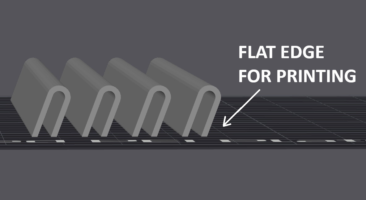 Drawer Handle Covers w/ Flat Edge