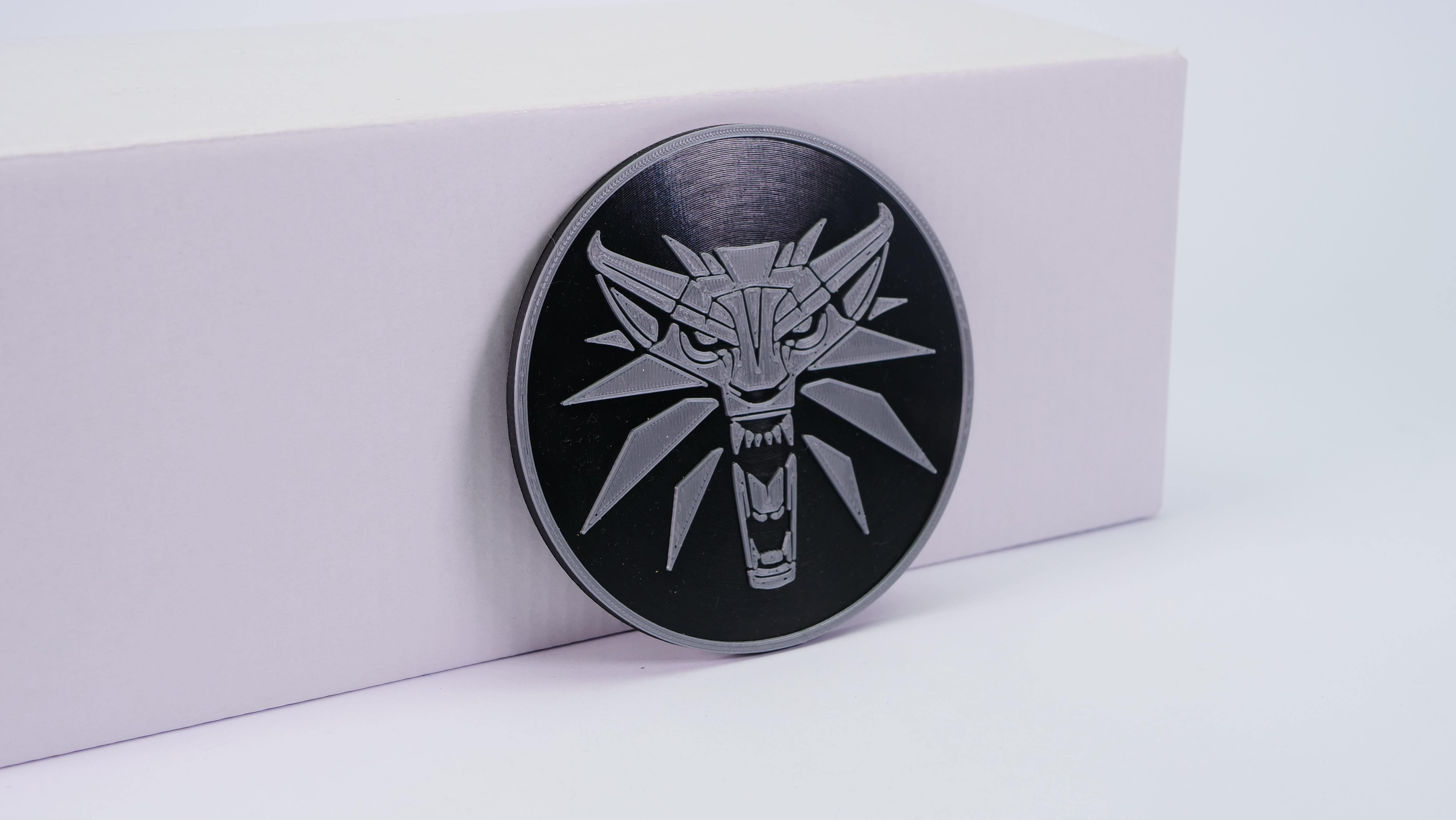 Witcher Wolf School Logo Magnet
