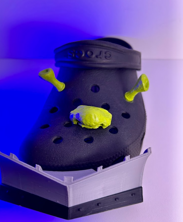 Upgraded 3D Print Shrek Croc Charms/Jibbitz Better Version