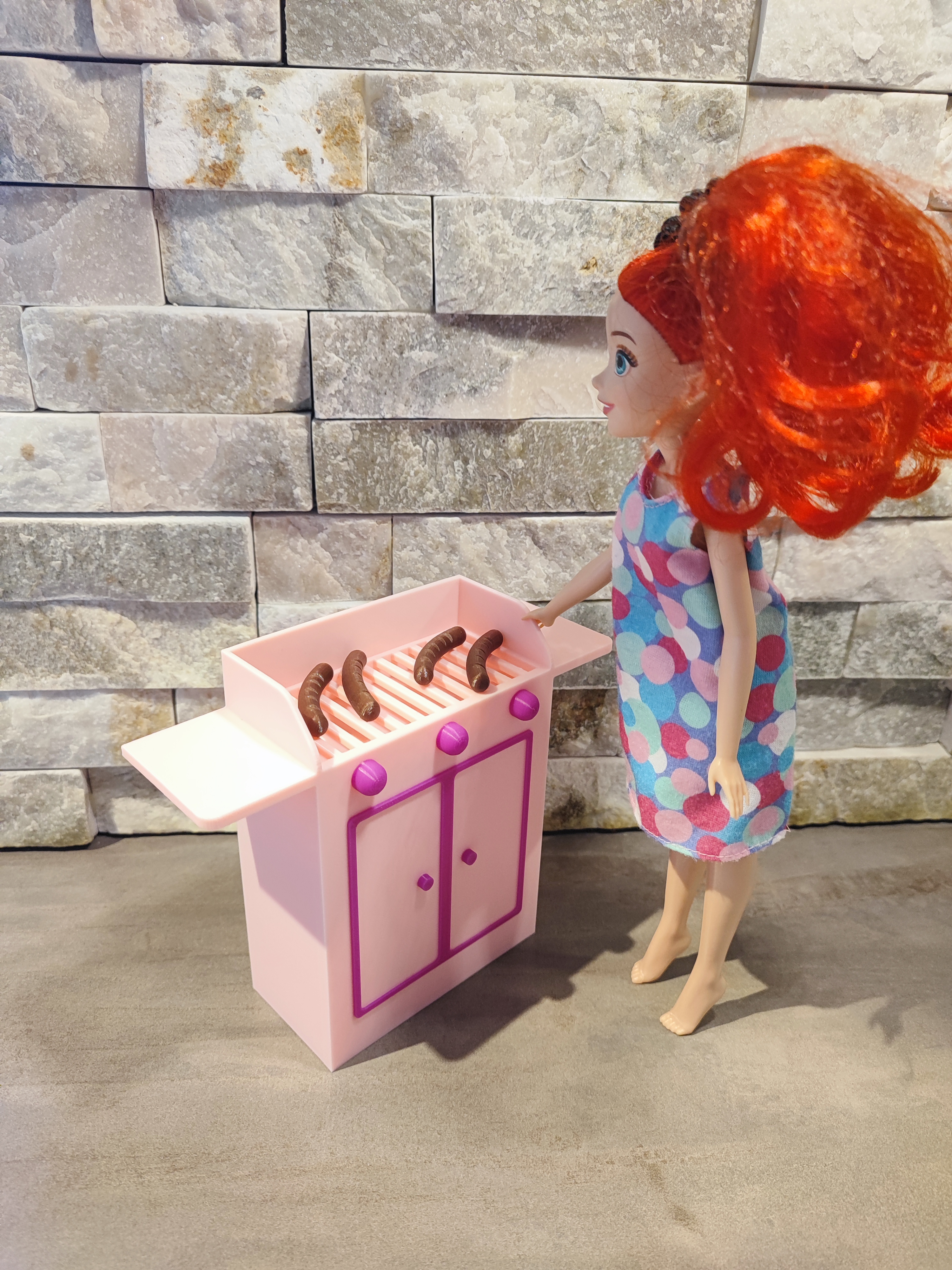 Barbie Grill Barbecue Doll