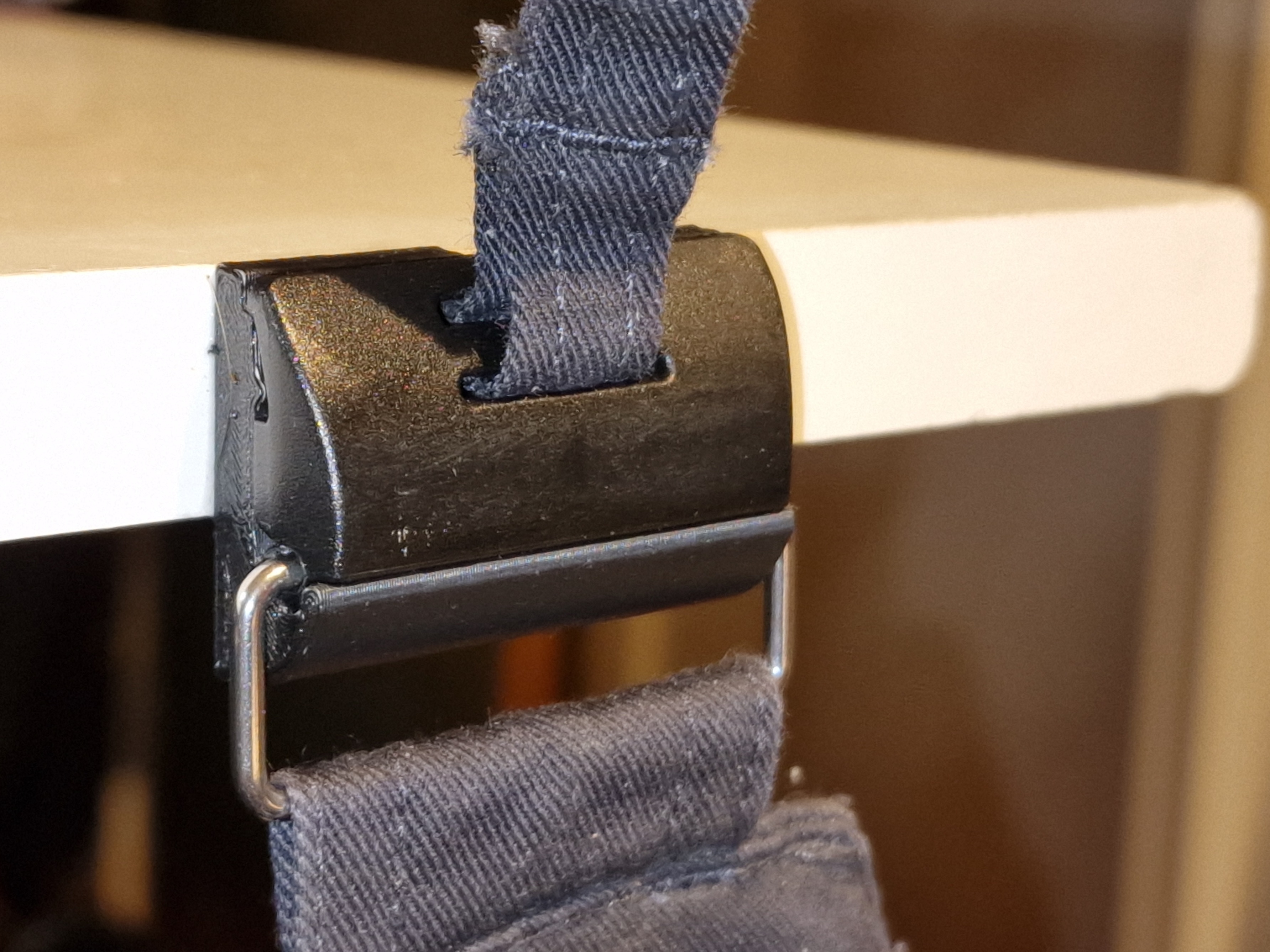 Wall / desk holder for tool bag (Engelbert Strauss e.s. motion ten)