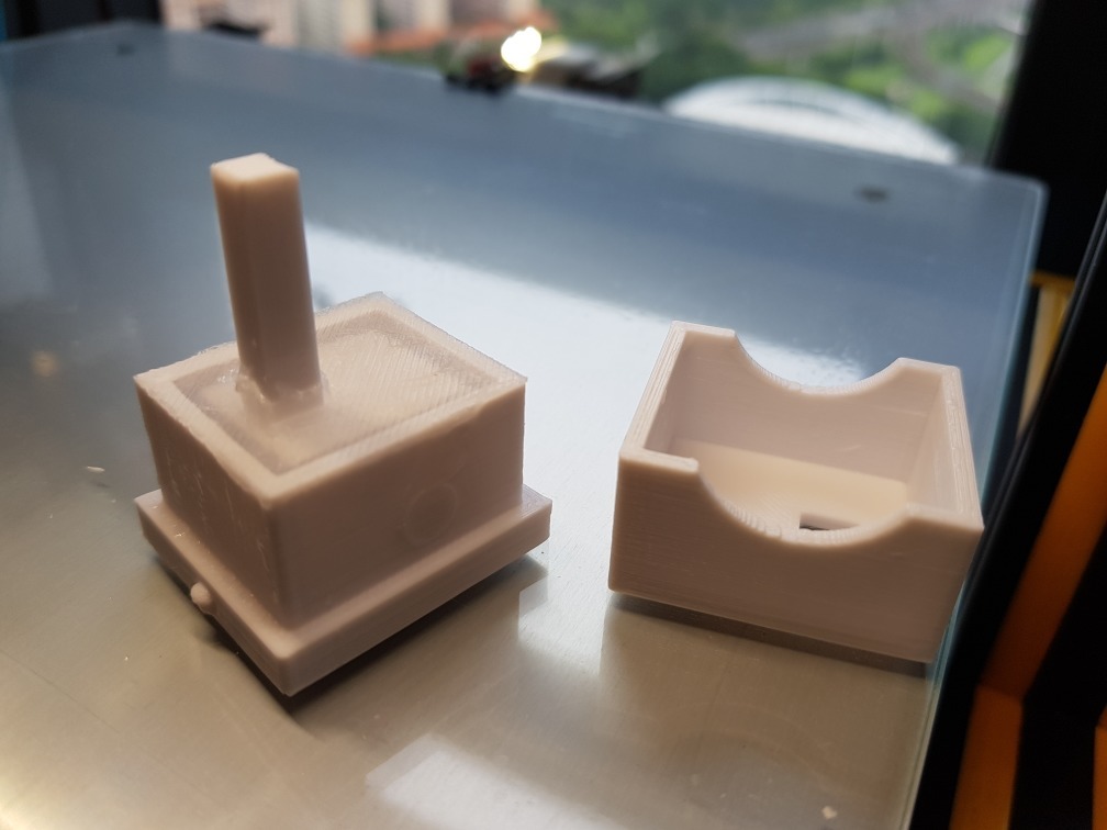 Mould for making silicone sock