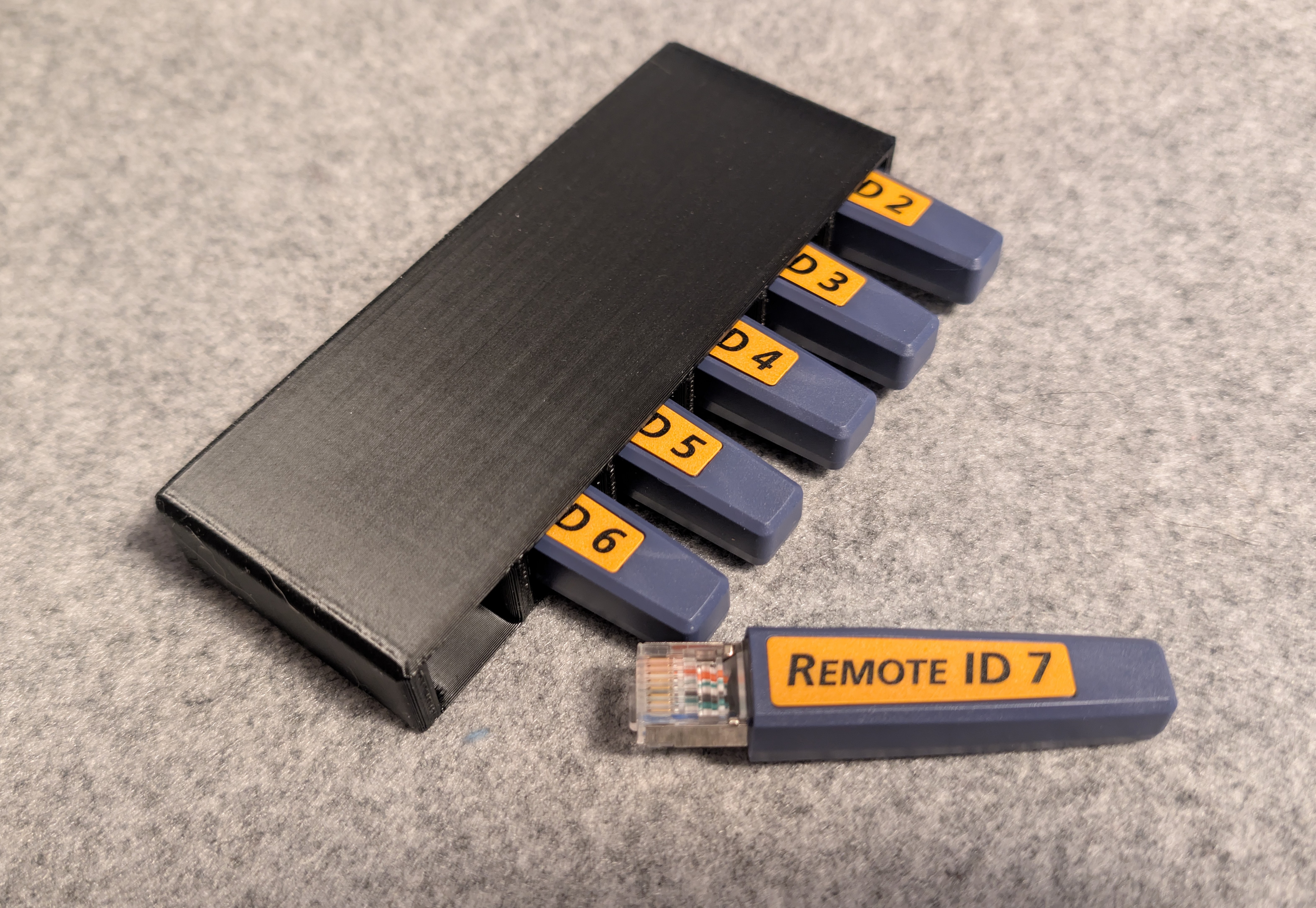 FLAT NetAlly/Fluke Networks WireMapper/WireView Dongle Holder