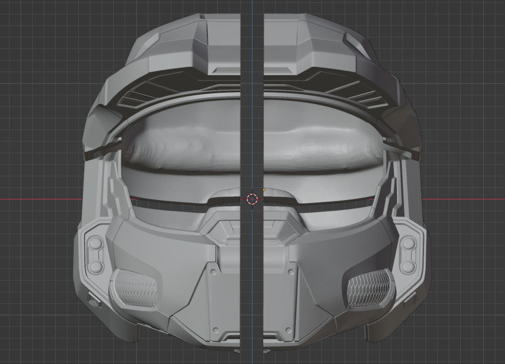 Visorless Halo Infinite Master Chief Helmet