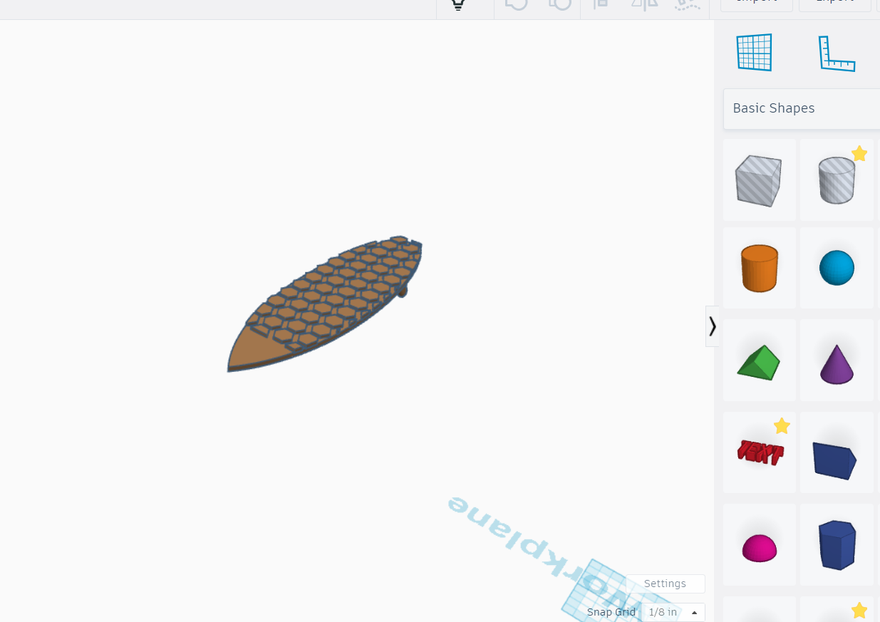 Wind surfboard with grip.