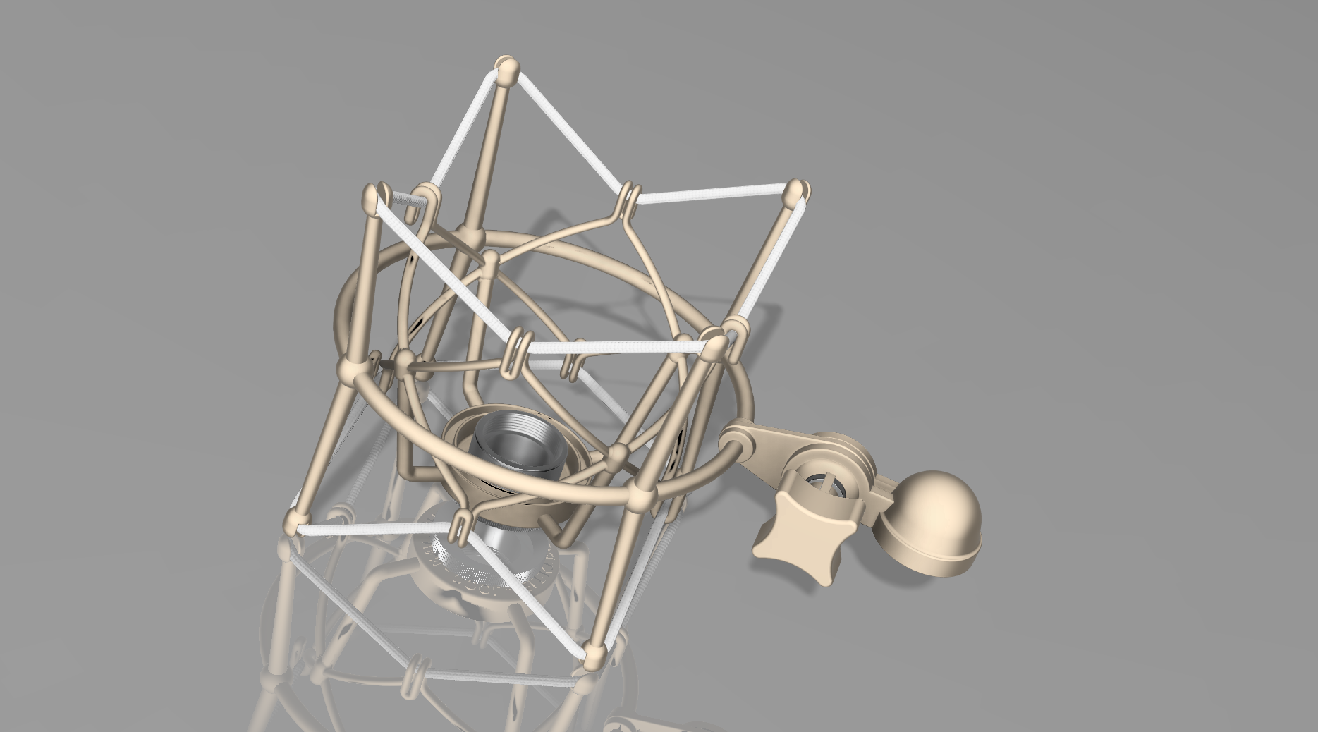 E87-like Elastic Shock-Mount for Neumann U87