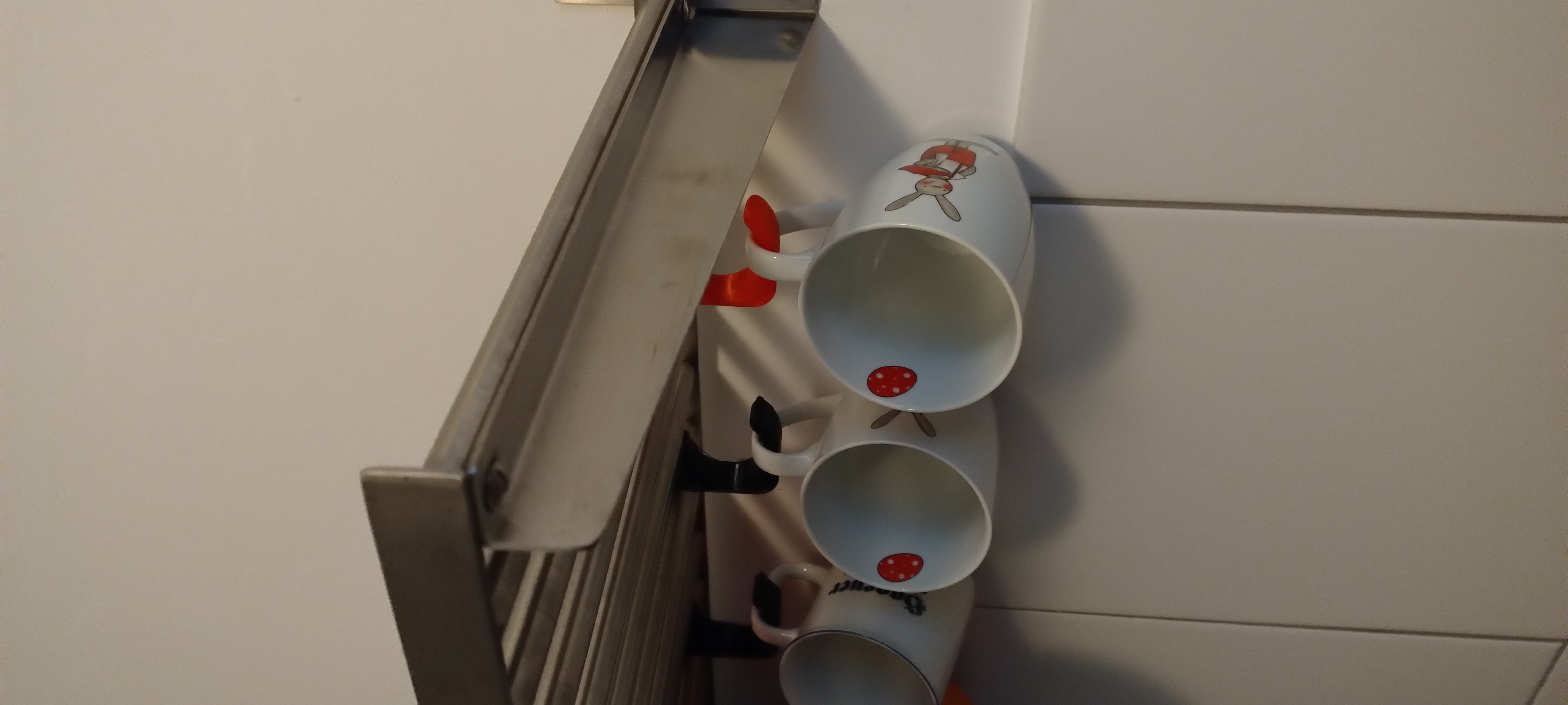 CUP HOOK for IKEA KUNGSFORS SHELF (V2)