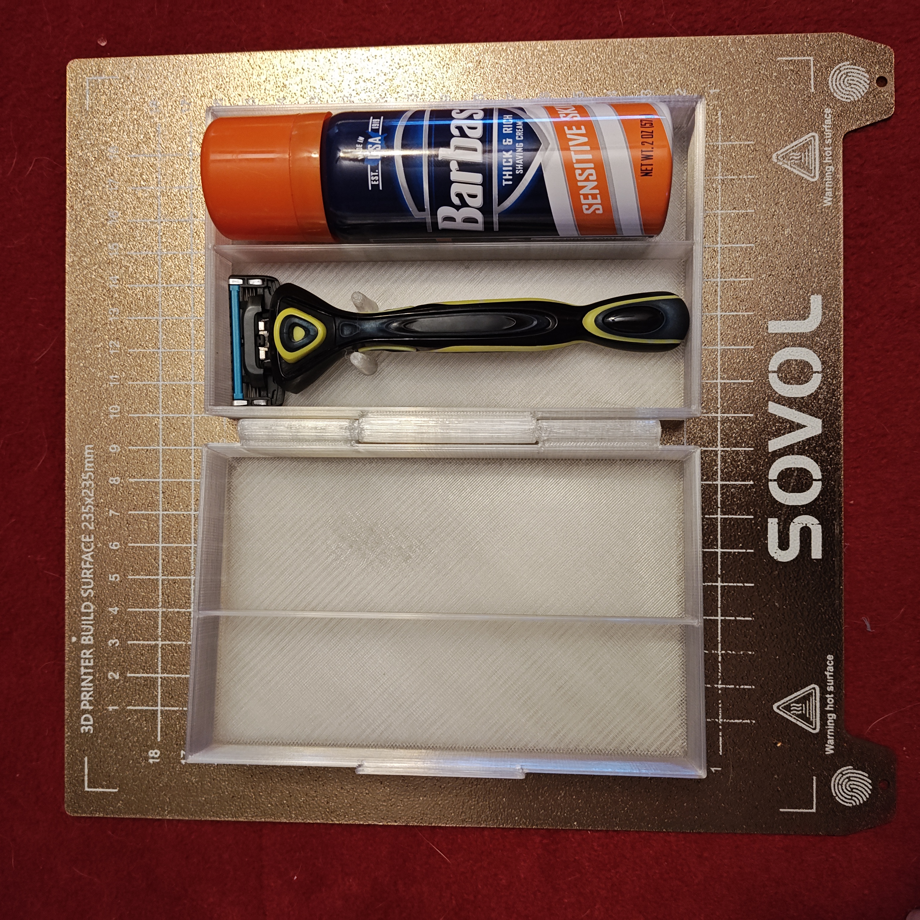 Travel Razor and Shaving Cream Kit - Dorco Pace 6