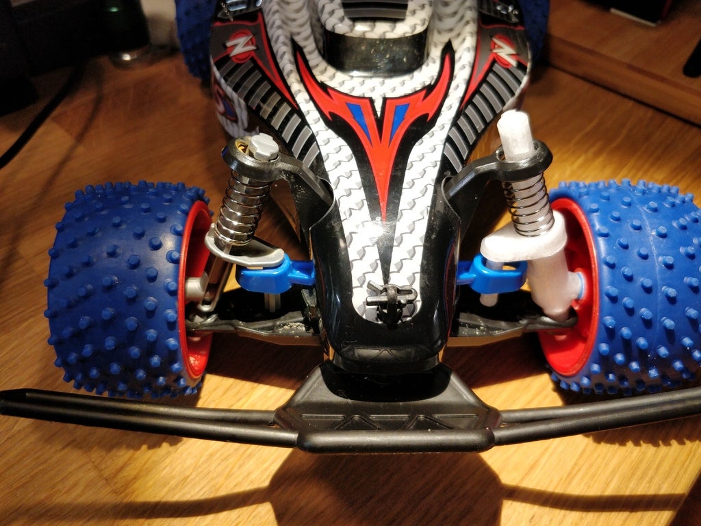 Nikko Barracuda X front damping rods