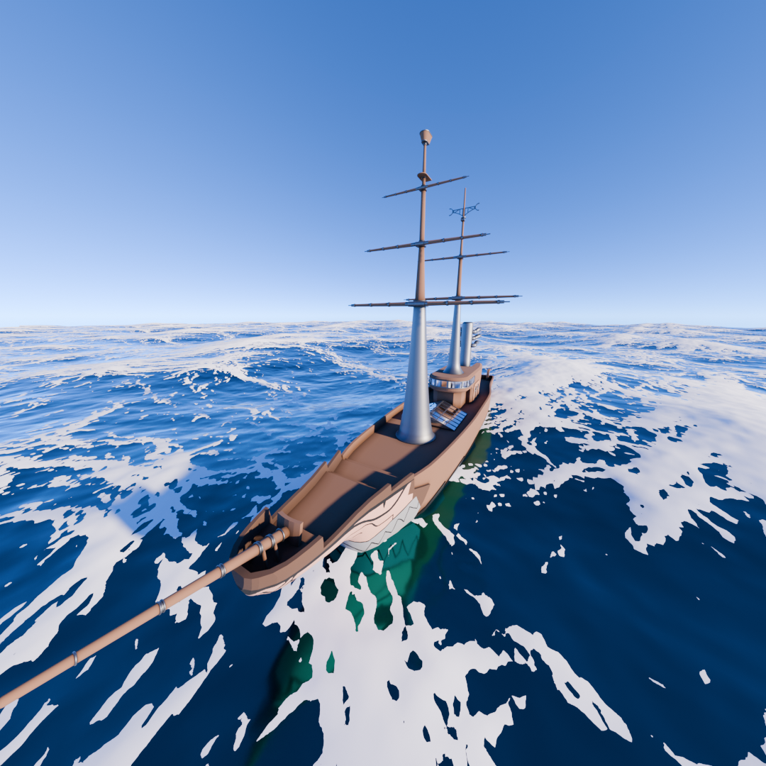 The Perseus ship from "Dr. Stone"