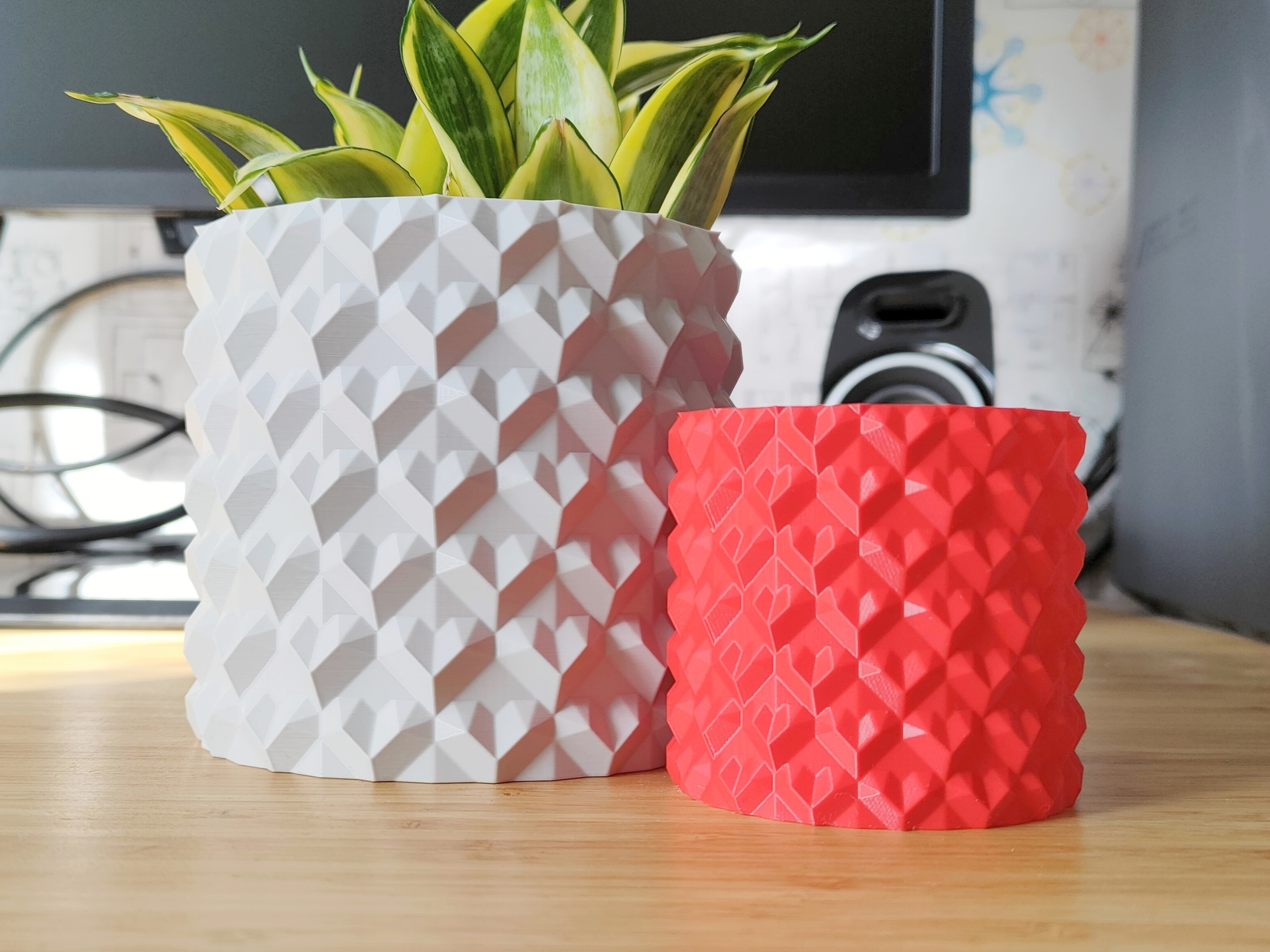 Valentine's Day Love Heart Plant pot and Planter - Vase mode design