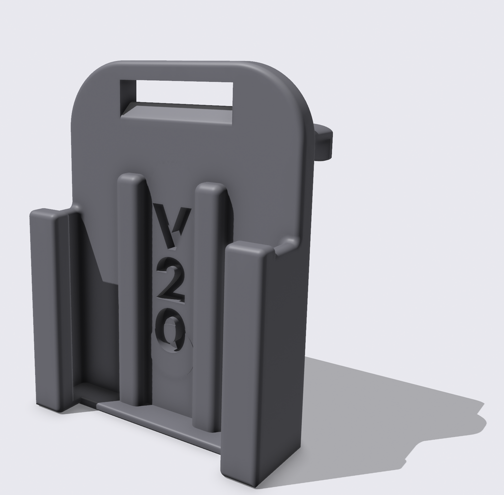 Craftsman V20 VersaTrack Battery Mount