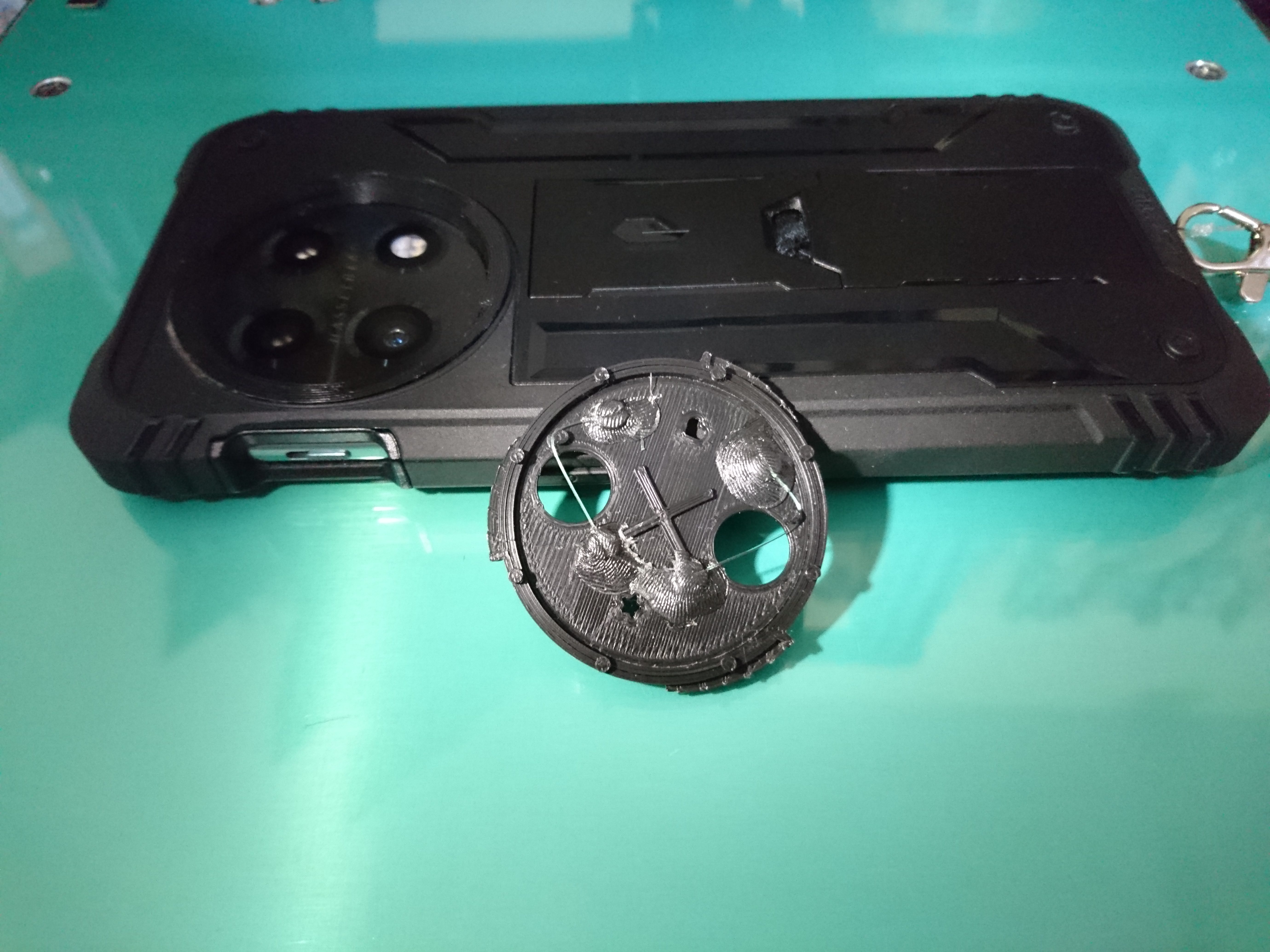 OnePlus 11 Camera Mount Anamorphic Shape Lens. Accessory 04.