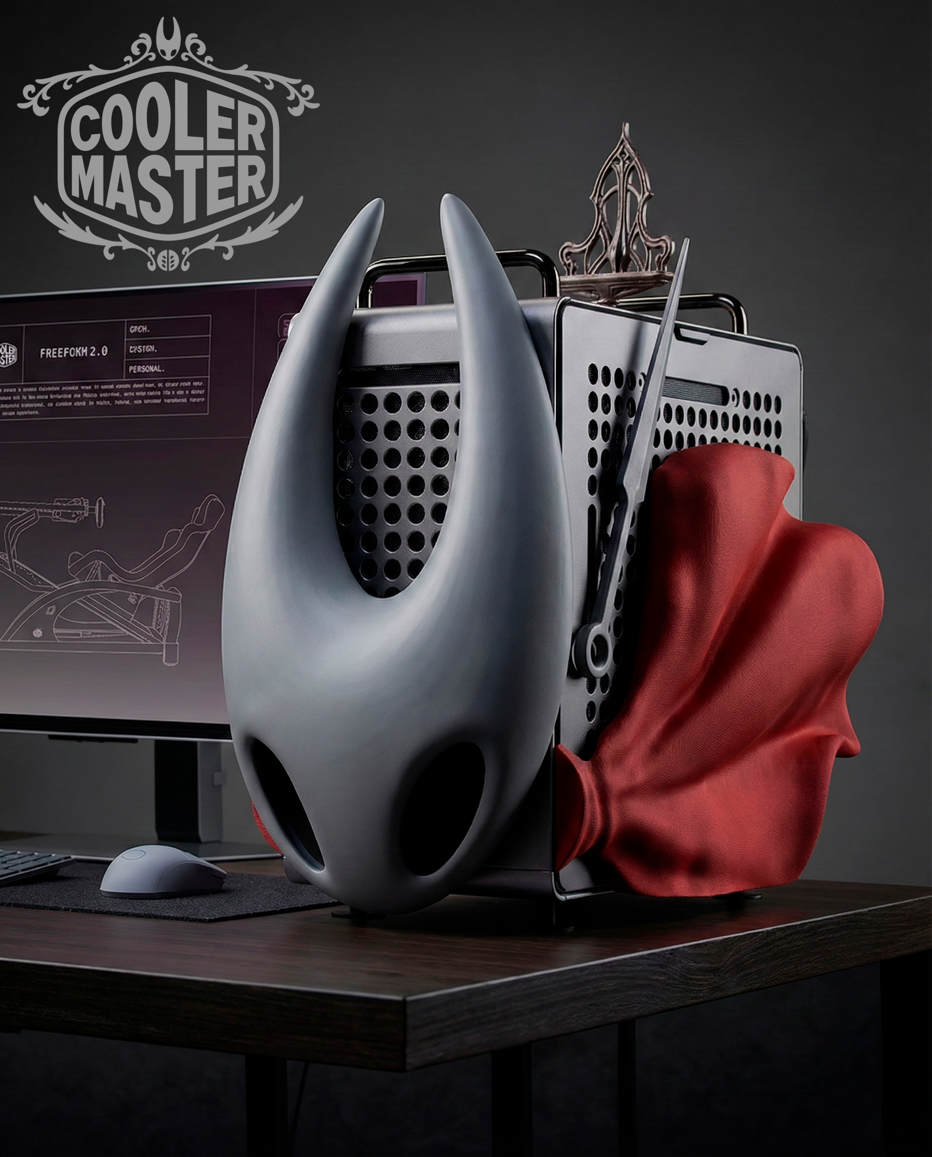 Hollow Knight: Silksong - Cooler Master Qube 540 MOD