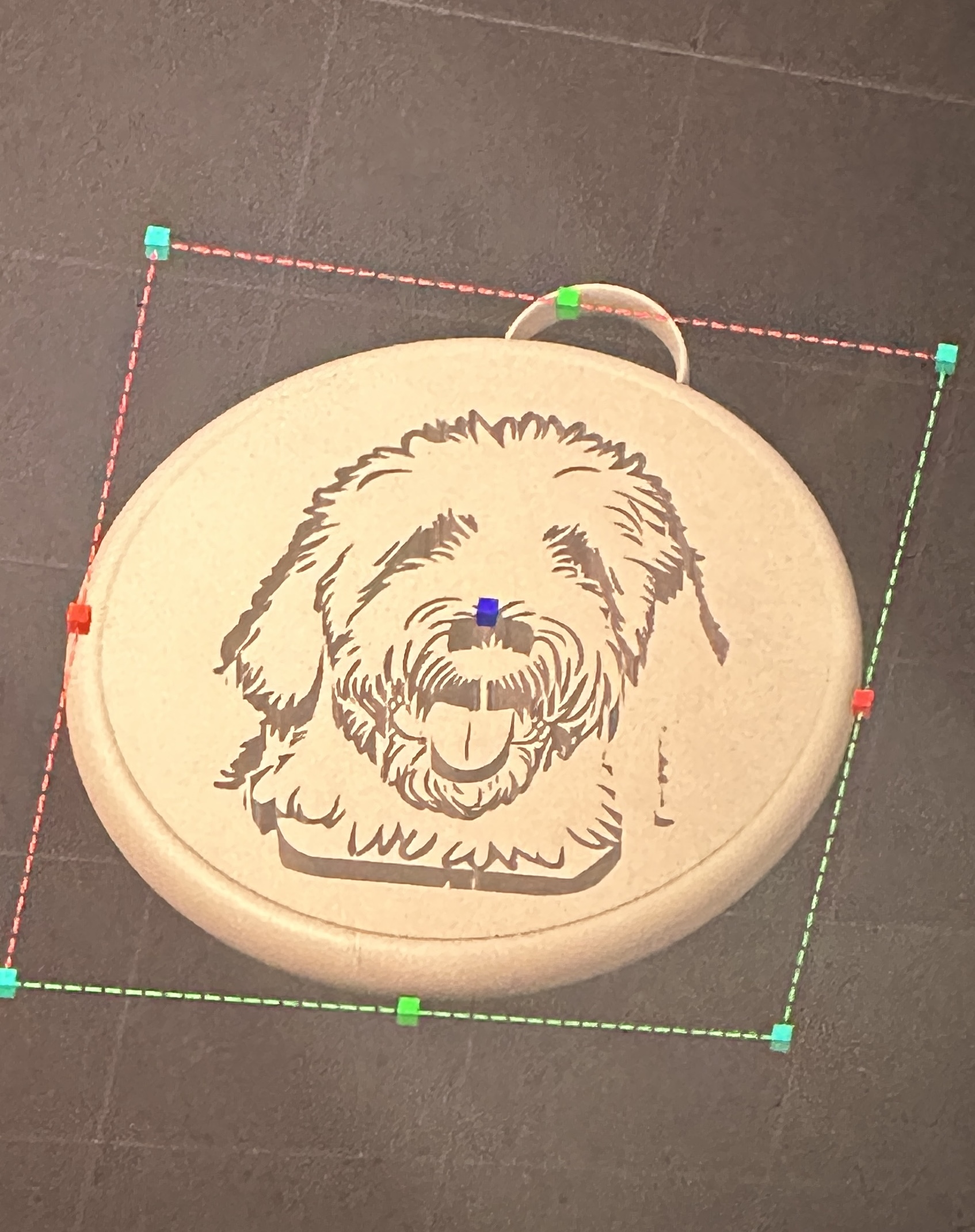 Dogtag or keychain Old English Sheep Dog