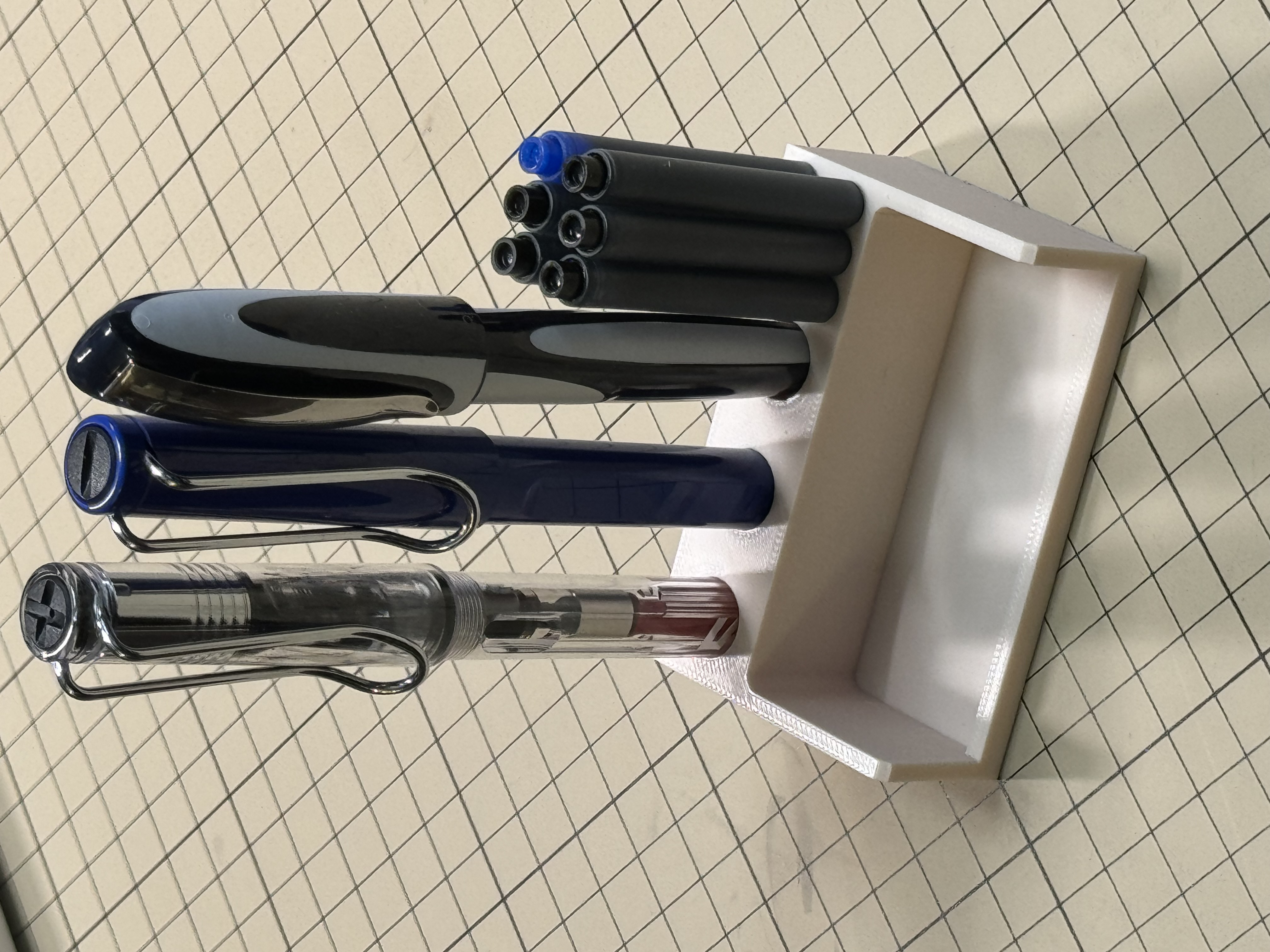 LAMY or Schneider Pen and Ink Cartridge Stand