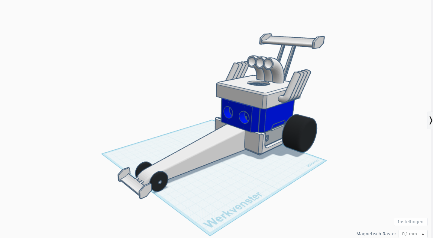 Otto Top Fuel Dragster Kit – Racing Body Remix