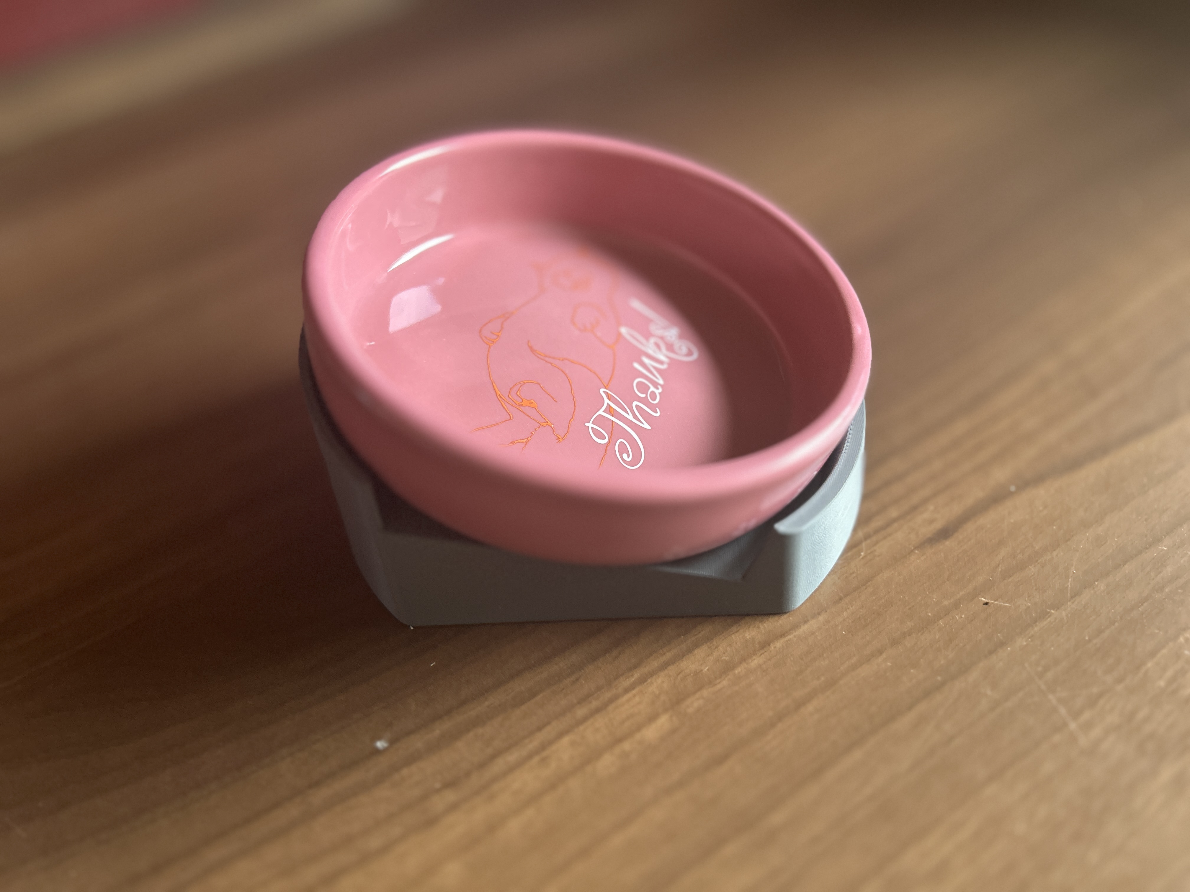 Haustier Futter Schalenständer / Pet food bowl stand