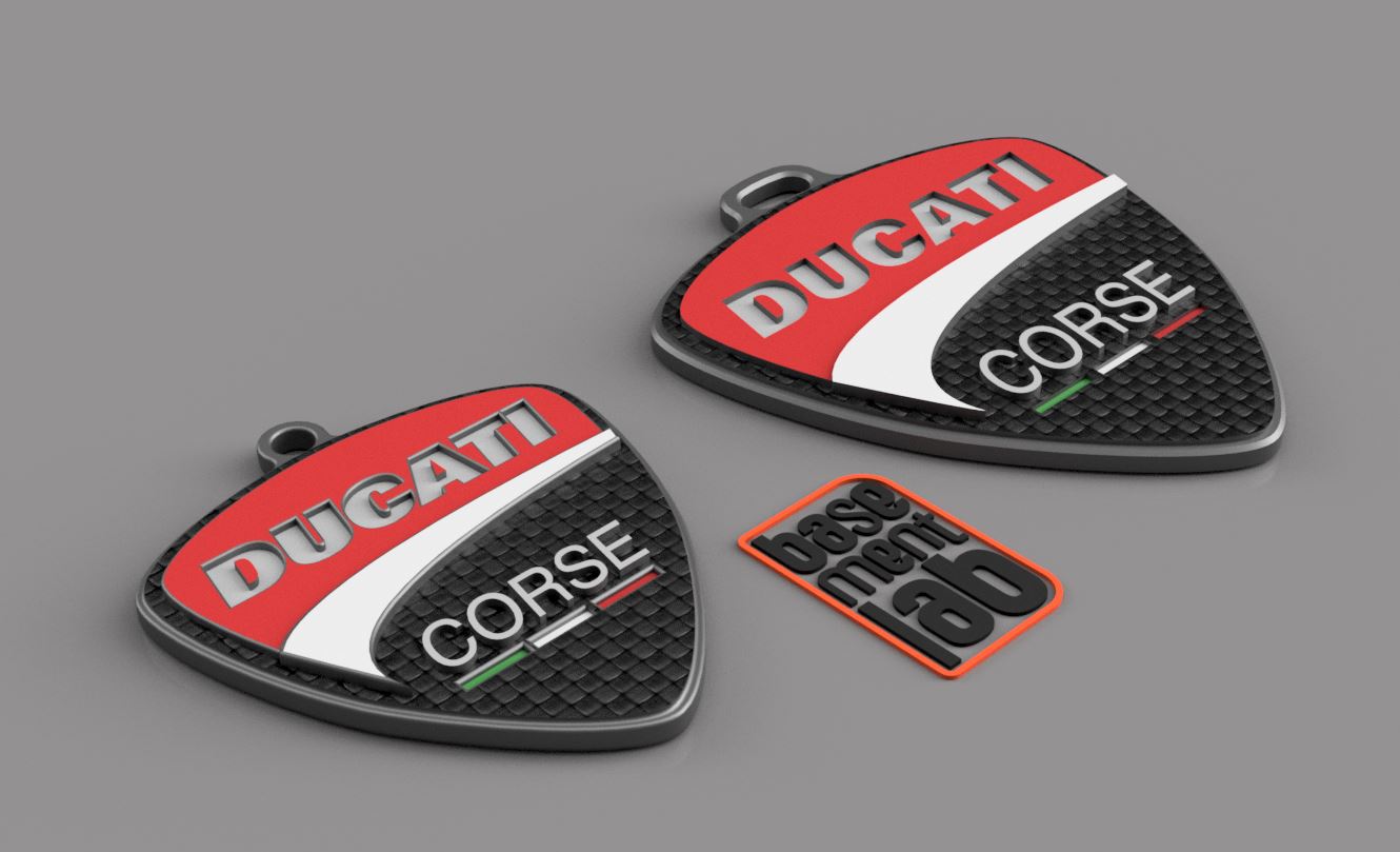 Ducati Corse - Key chain - Portachiavi - Porte Clès - 钥匙链