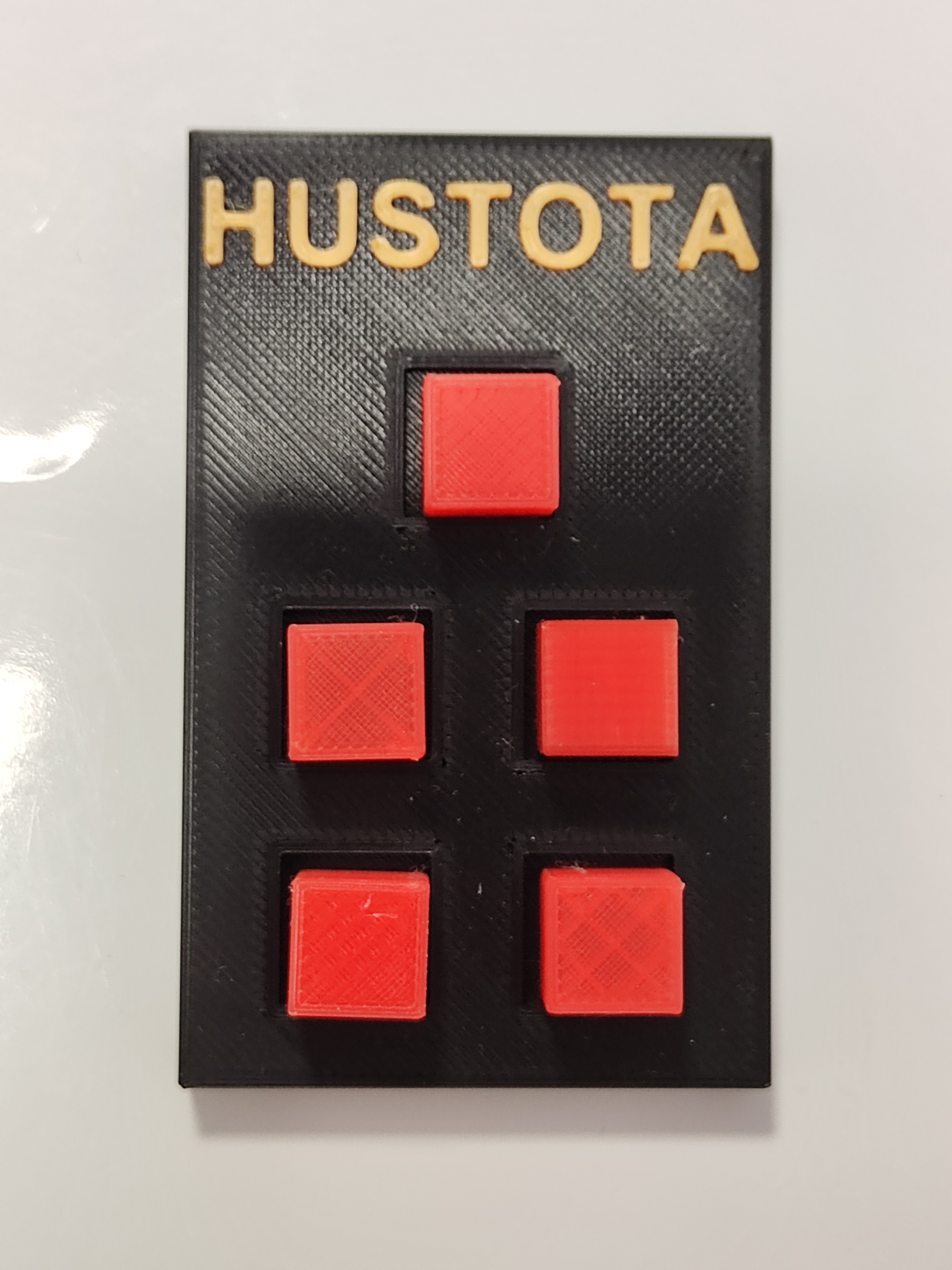 Pomůcka fyzika - hustota
