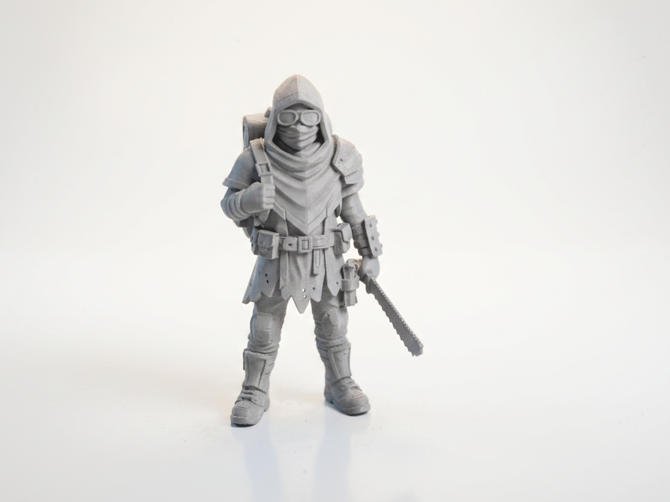 Post Apocalyptic Scavenger Figurine Fantasy 3D Printable