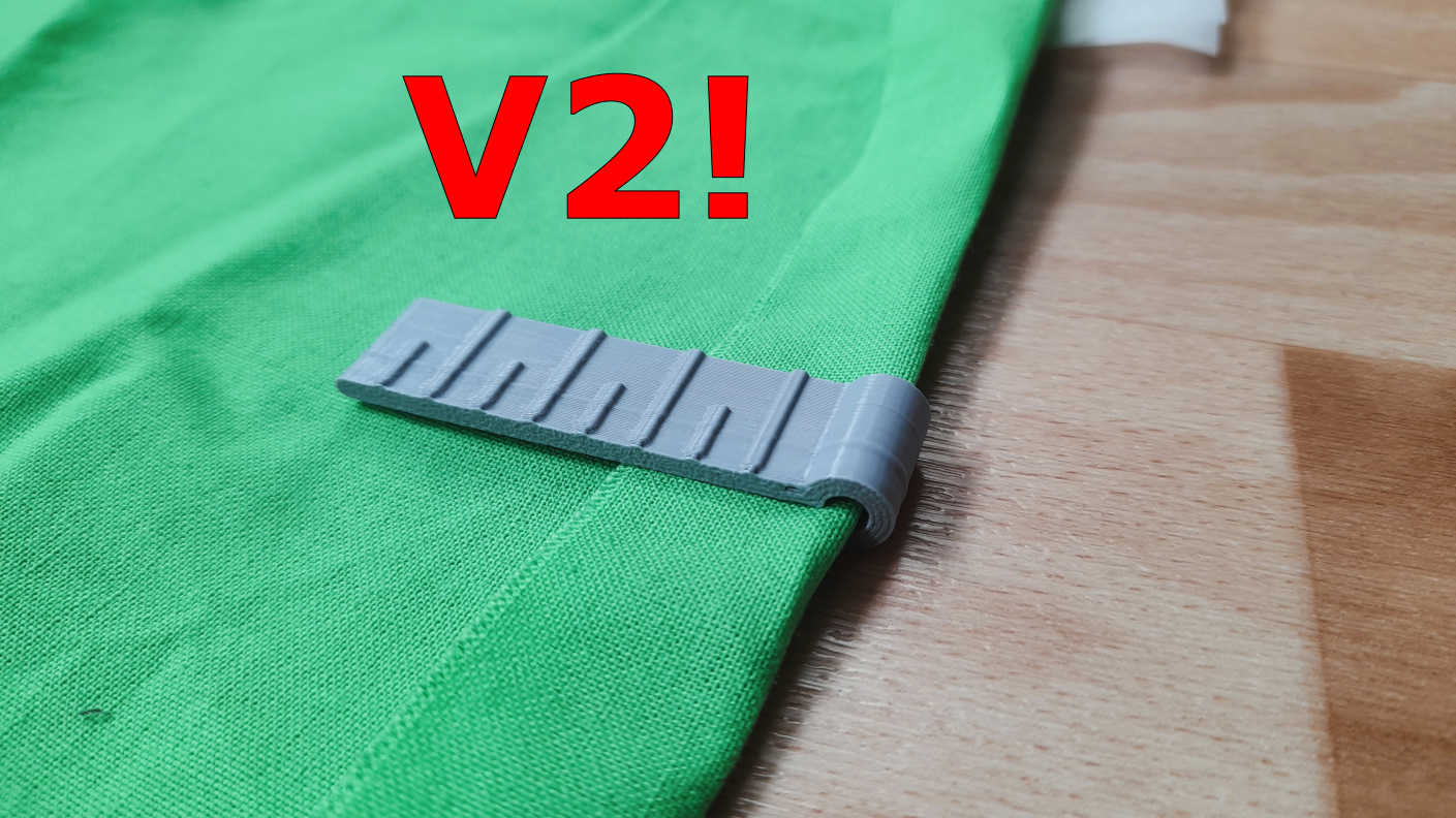 Folding Clamp with ruler