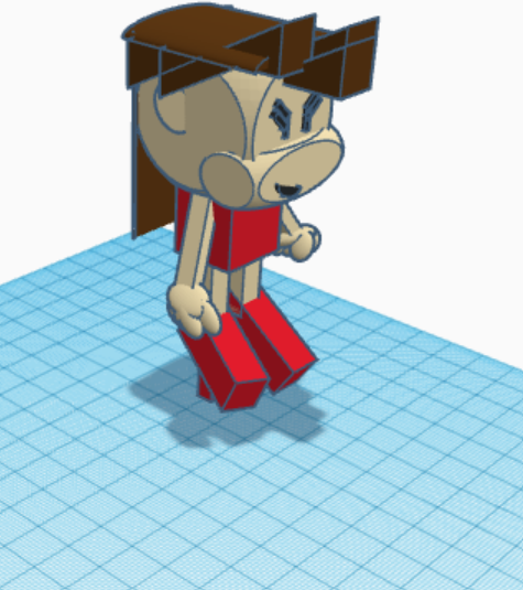 Friday Night Funkin' GF #D Figurine