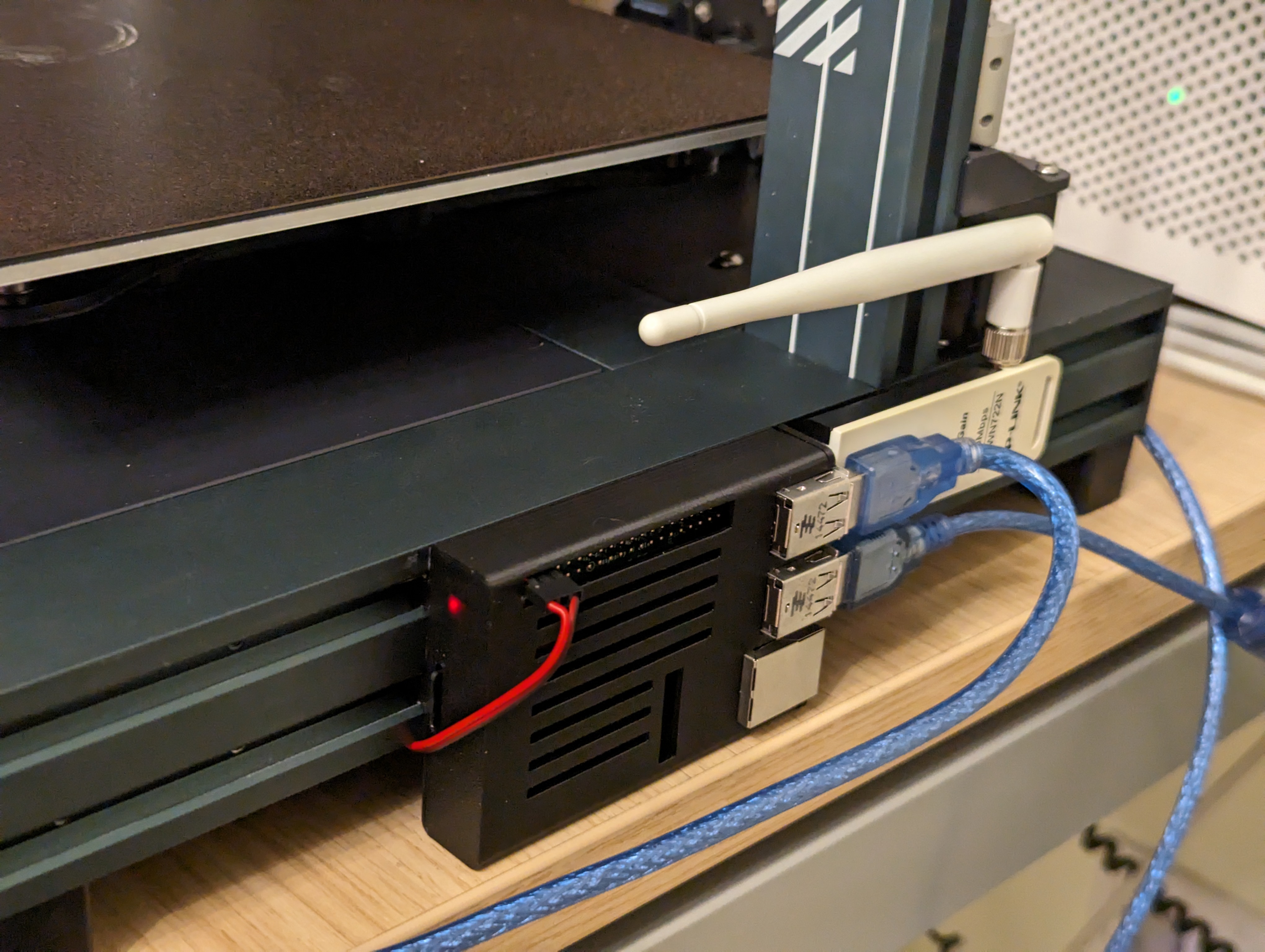Raspberry pi case for Elegoo Neptune 3 Pro (klipper conversion)