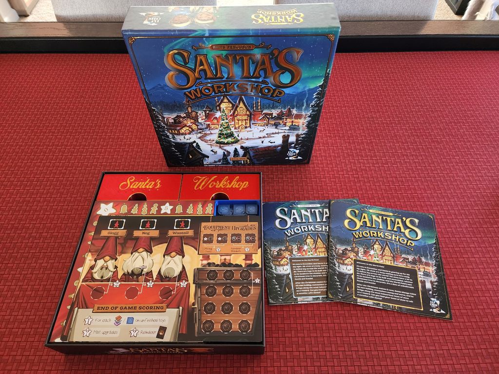 Santa's Workshop (Second Edition) Elf Creek Games - first printing (2023)