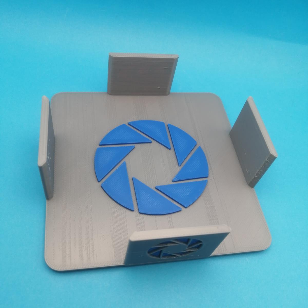 PORTAL COMPANION CUBE COASTER HOLDER