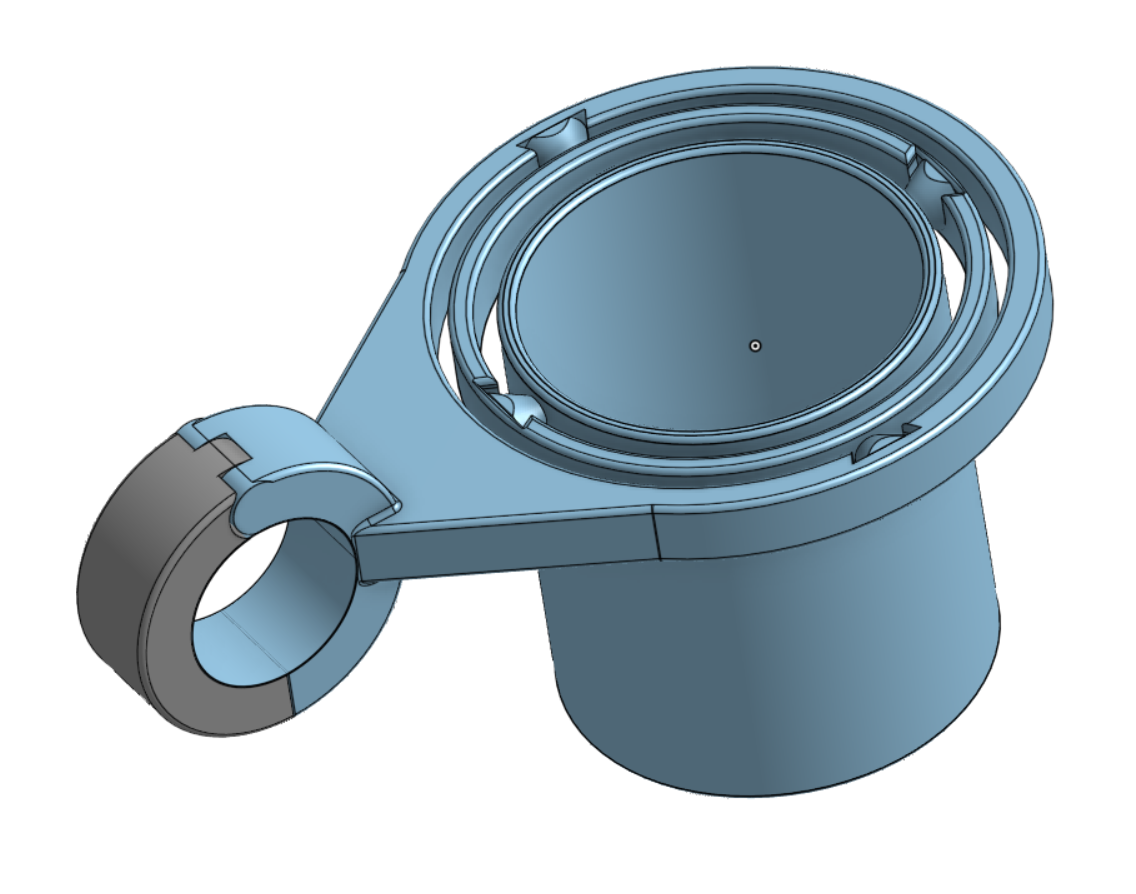Getränkehalter / Dosenhalter mit 32mm Aufnahme V1