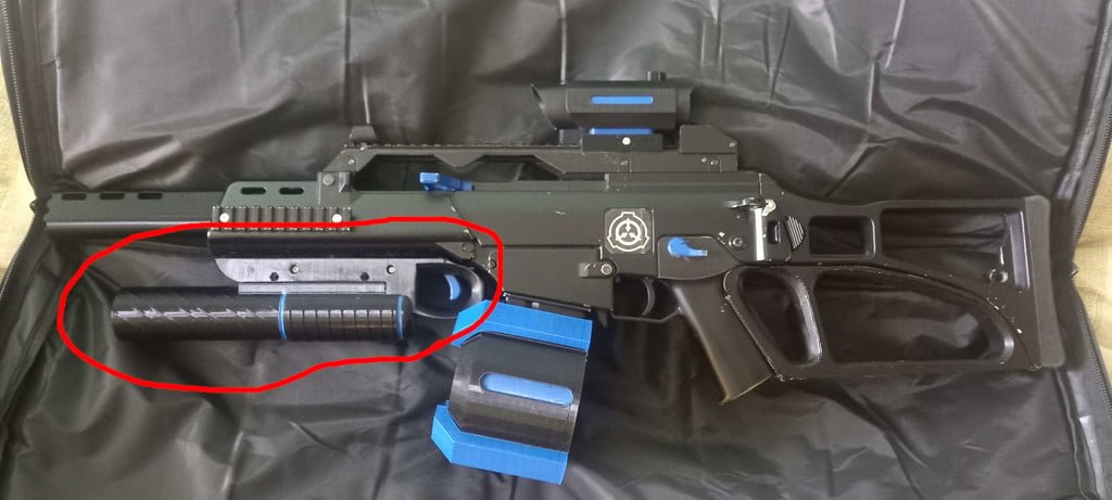 G36c dummy granade launcher