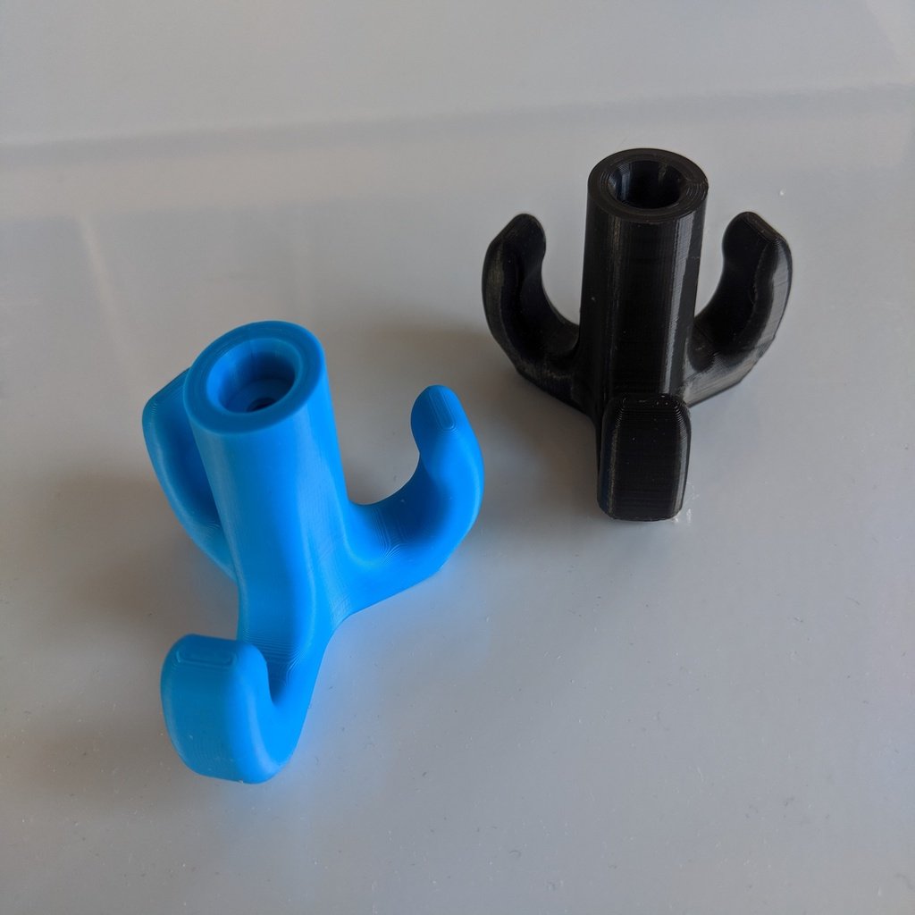 Smooth self tapping bag hook for Tesla Model 3 trunk