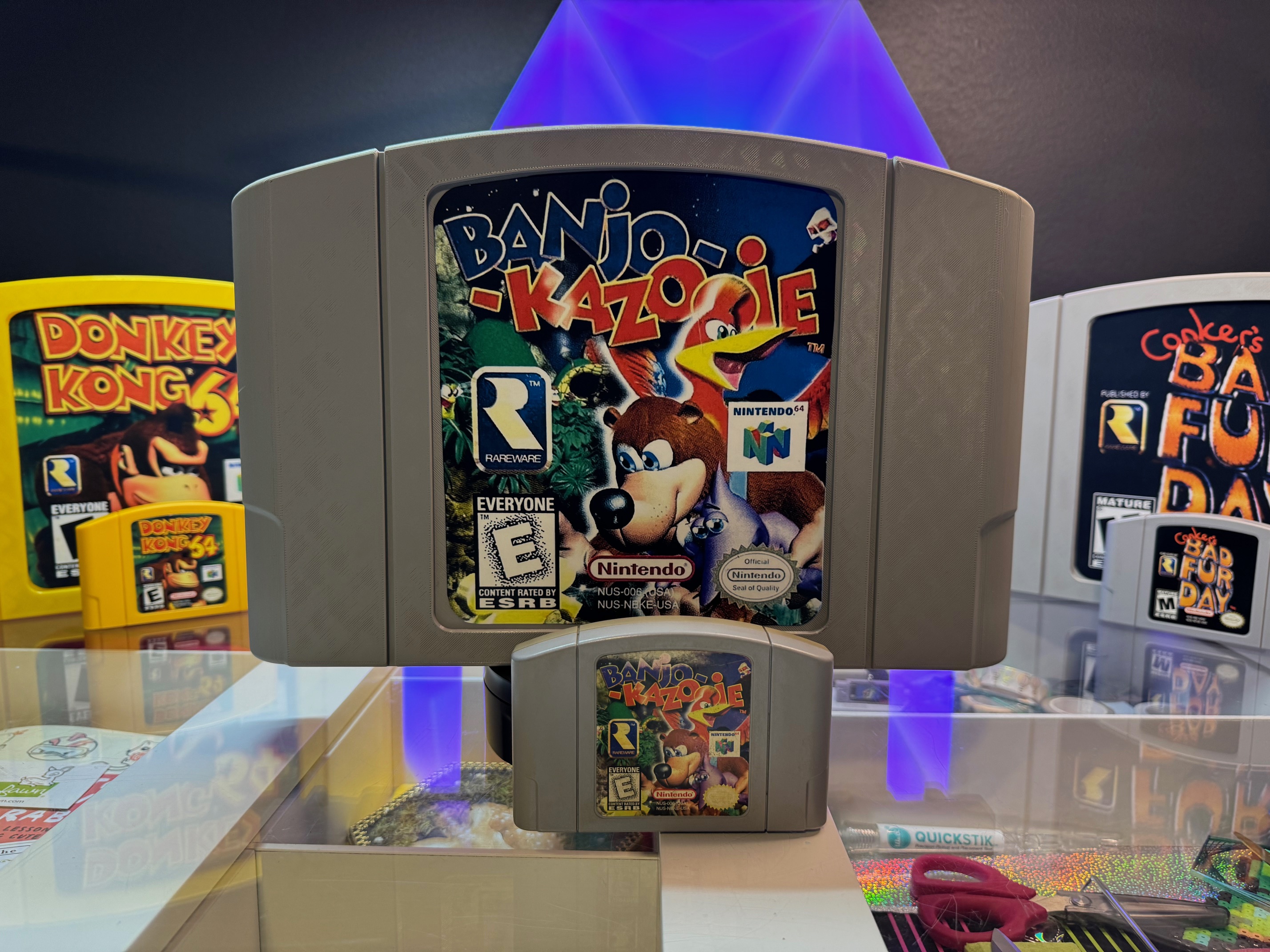 N64 Cartridge Wall Hanger - Oversized - Optimized Pins