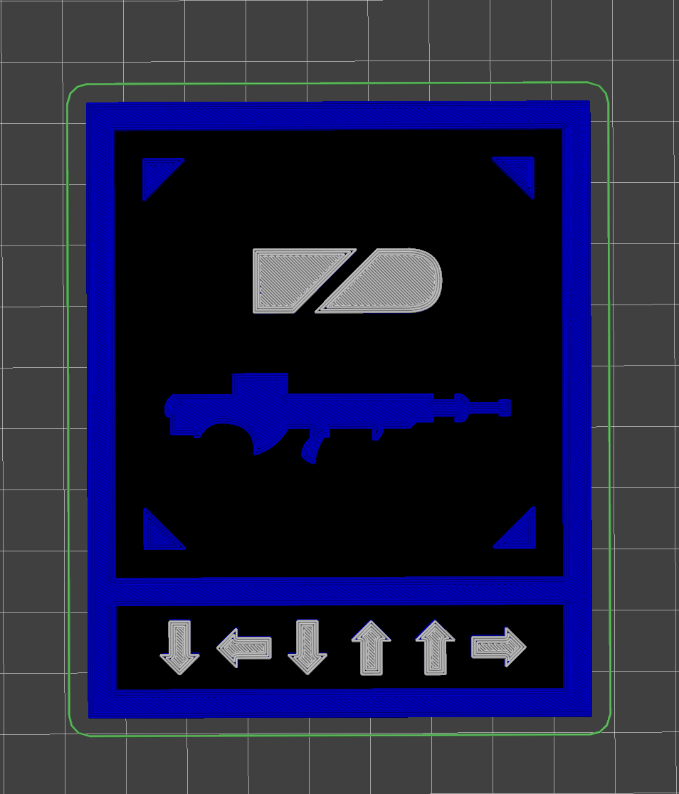 Helldivers 2 Autocannon Plaque (Non AMS Compatible)