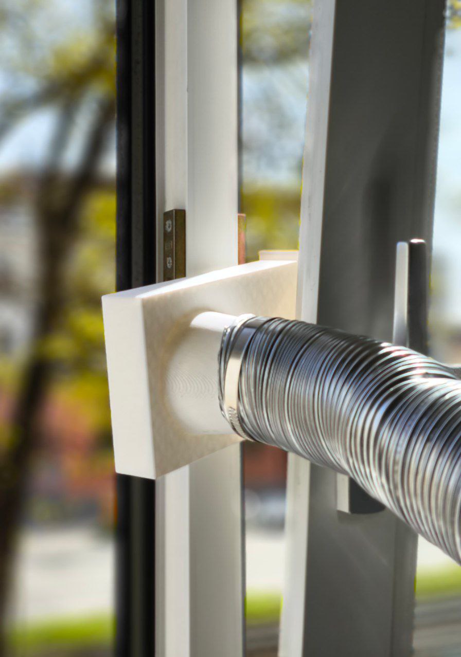 60mm Ventilation Hose to Window Adapter / Duct for my QIDI Q1