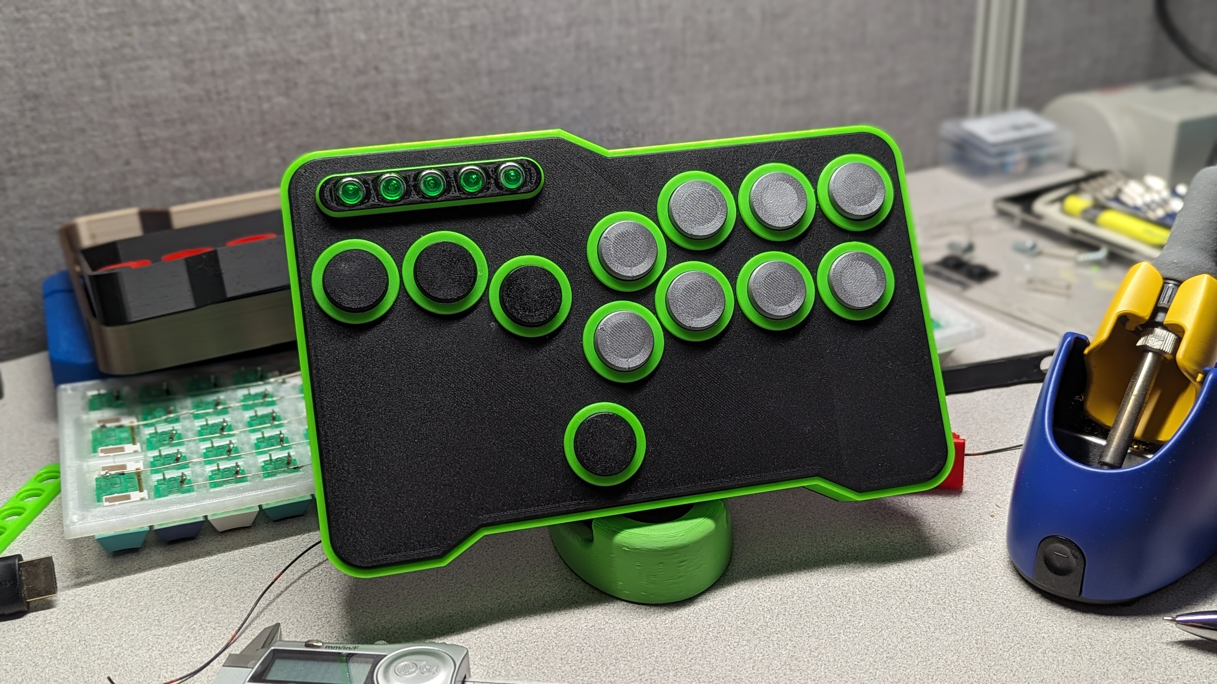 Compact Hitbox Controller REMIX