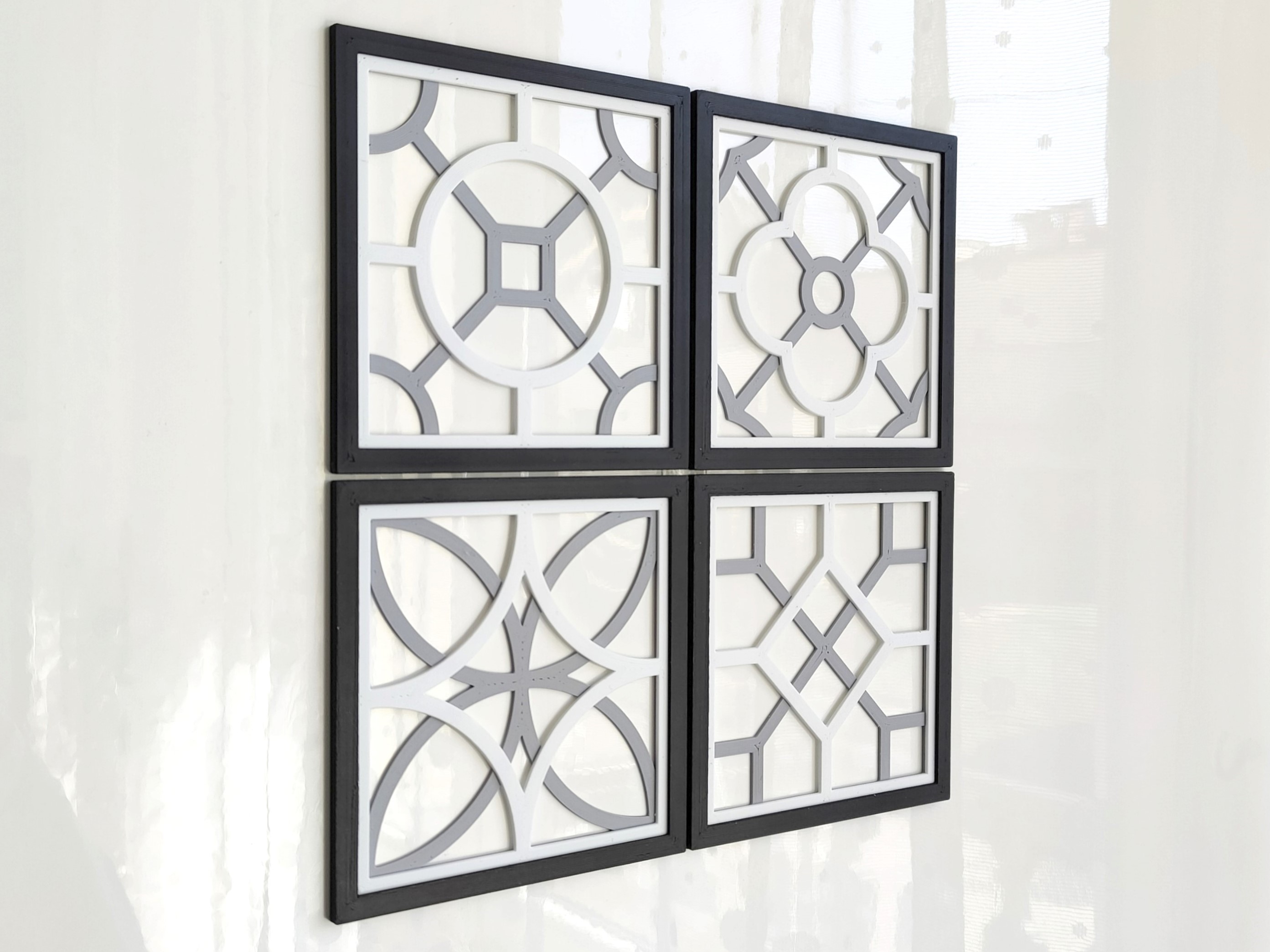 Ornamental Tile Wall Decor - Simple house interior decoration