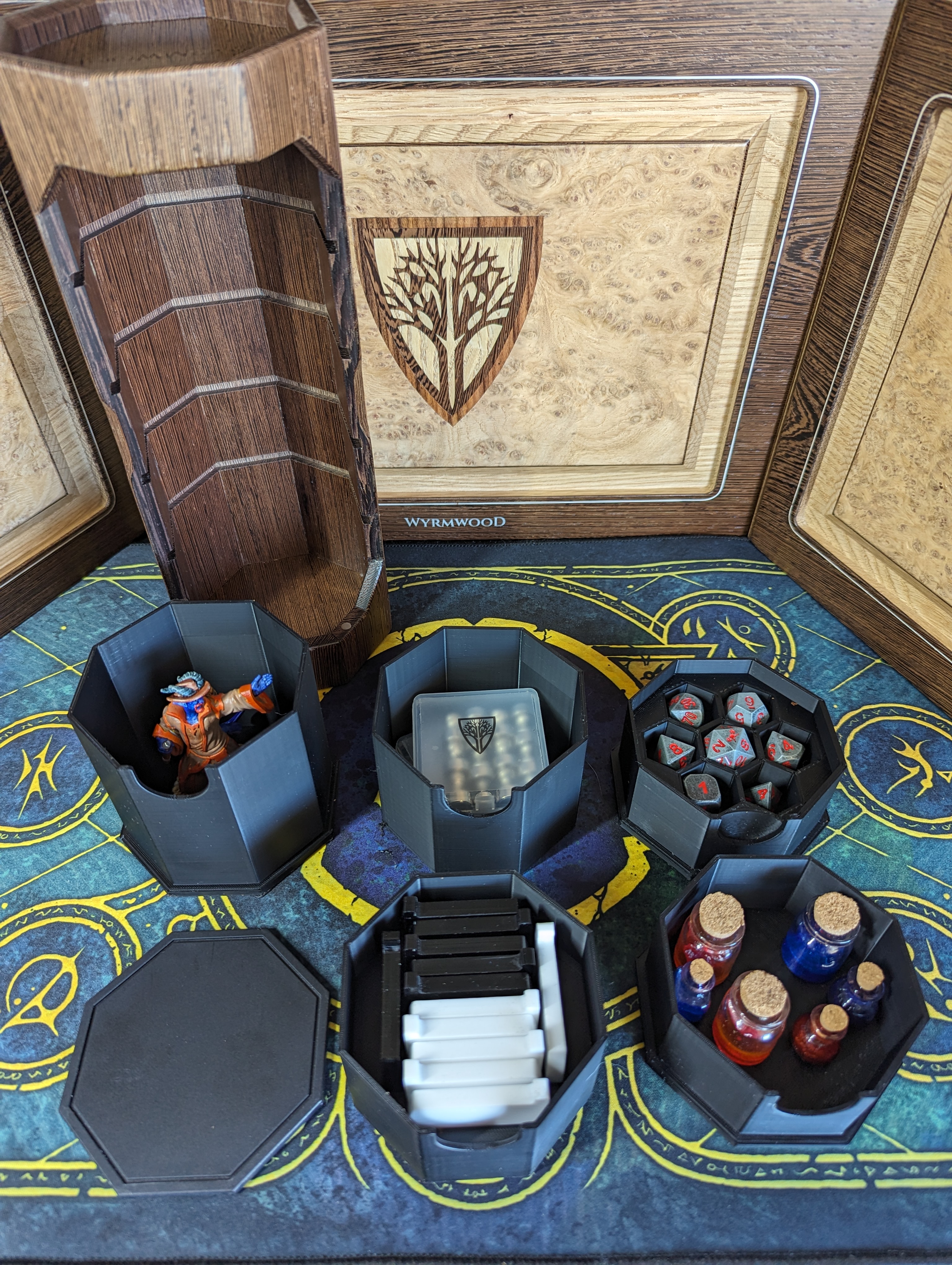 Wyrmwood DM Storage Tower Inserts and Drawers