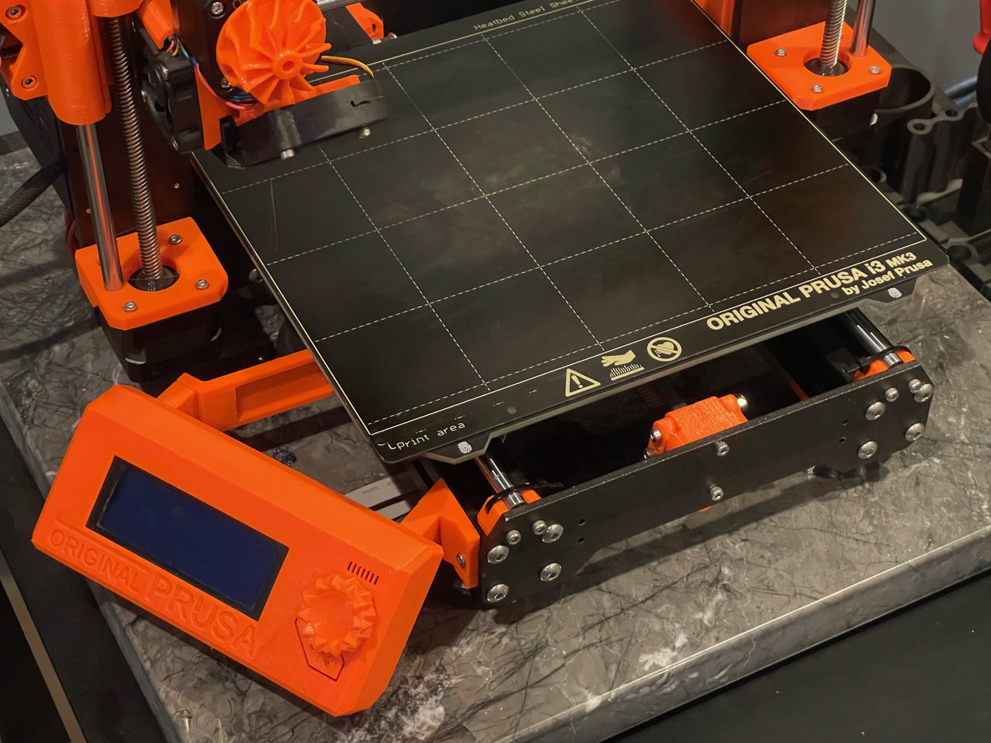 LCD Side Mount Prusa MK3S+