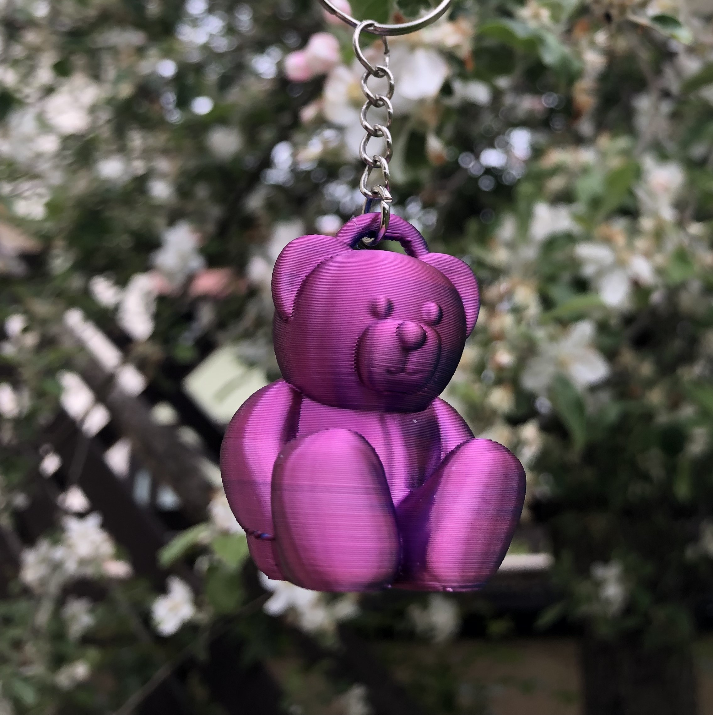 Teddy bear keychain, small bear, beautiful gift