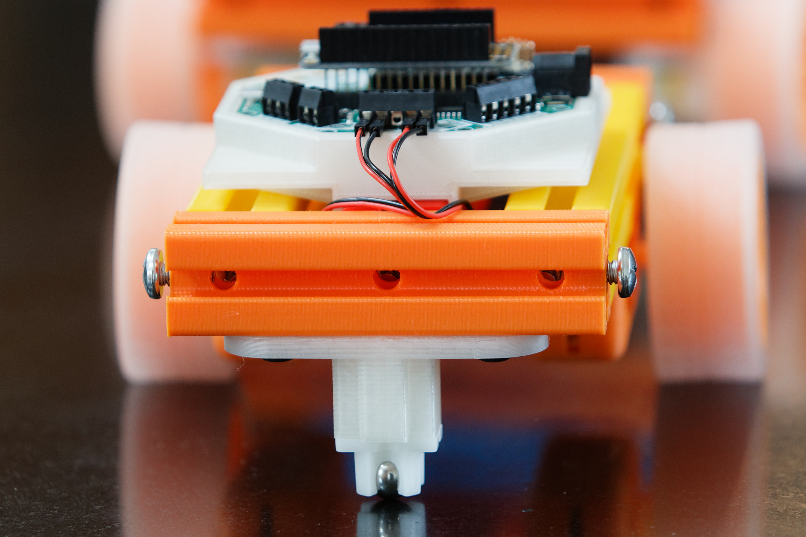 Ball Castor mount for an 8020 series 10 extrusion
