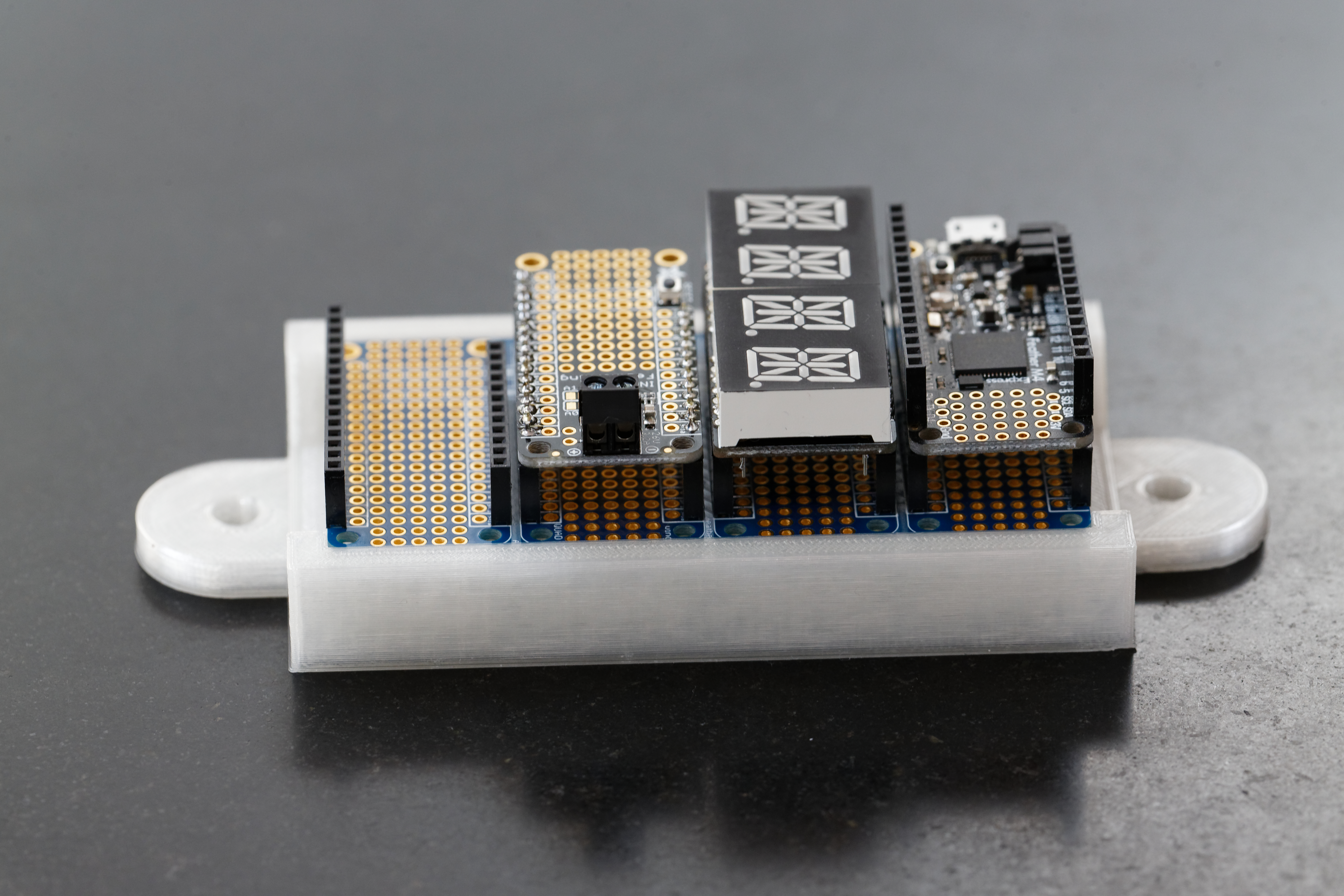 FeatherWing quad Mini bumper mount