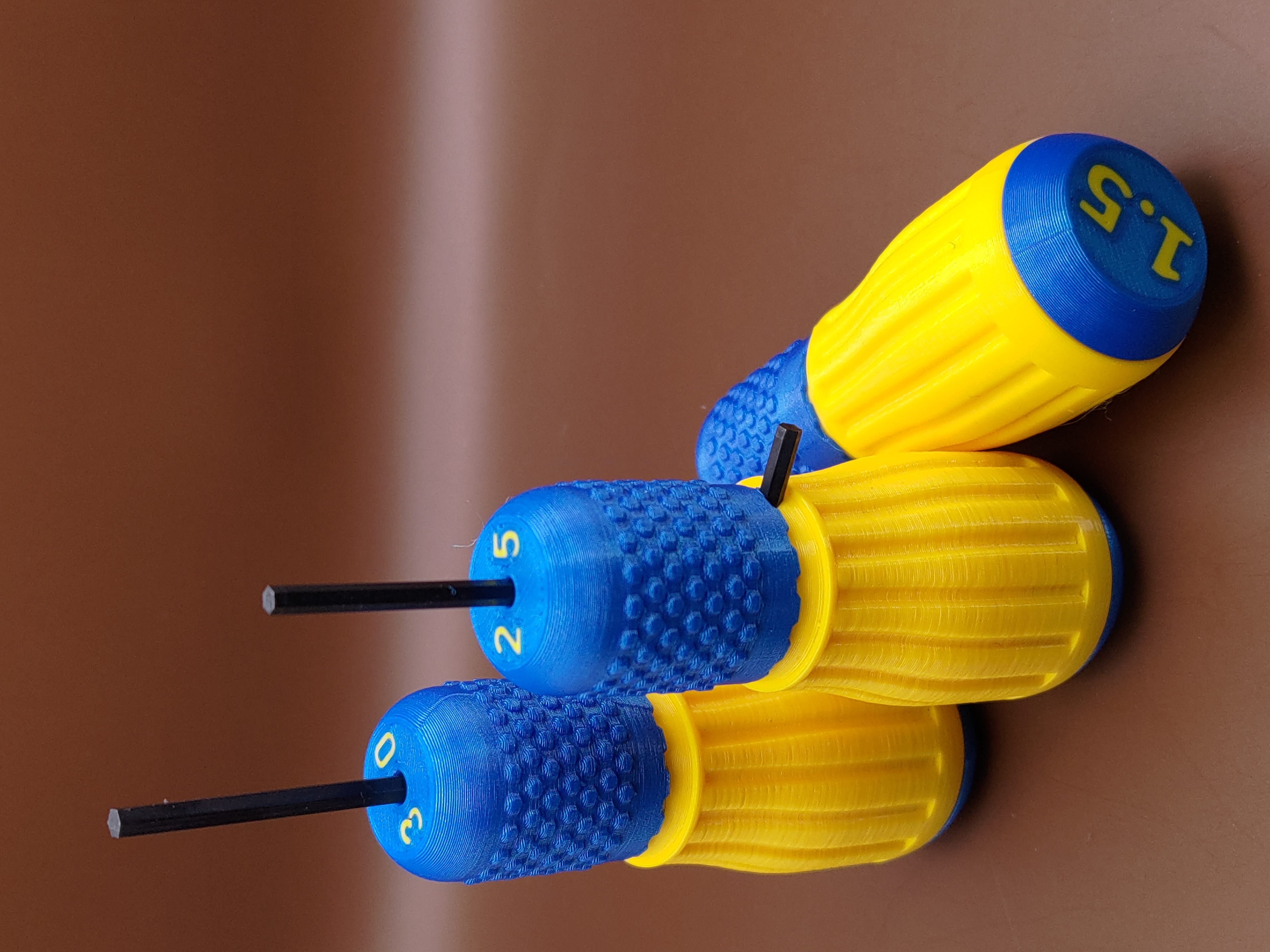 Stubbi Allen key handles Multicolor and Magnetic
