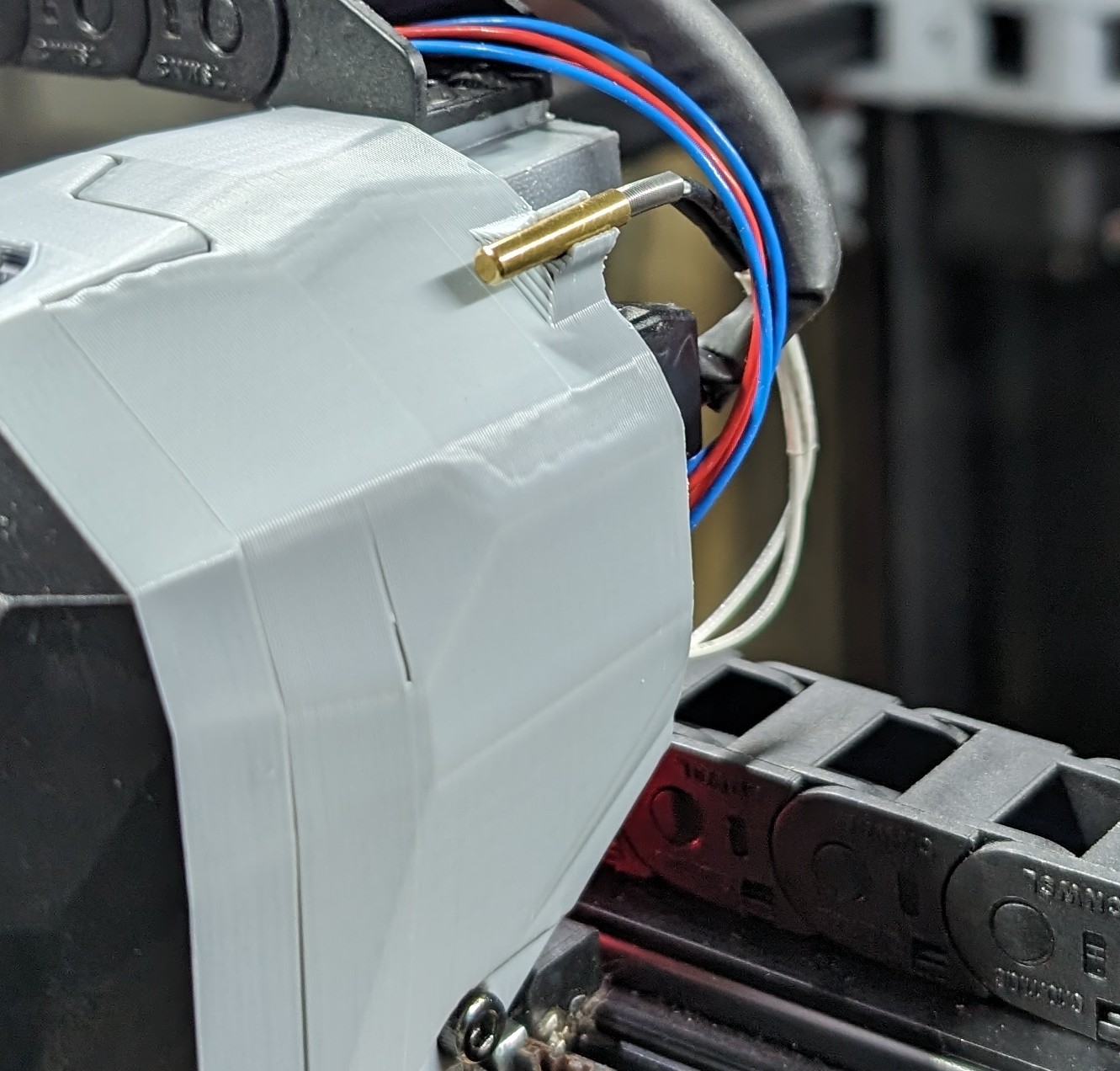 Voron Stealthburner Cable Cover with Thermistor Mount for LDO Nighthawk and Galileo 2