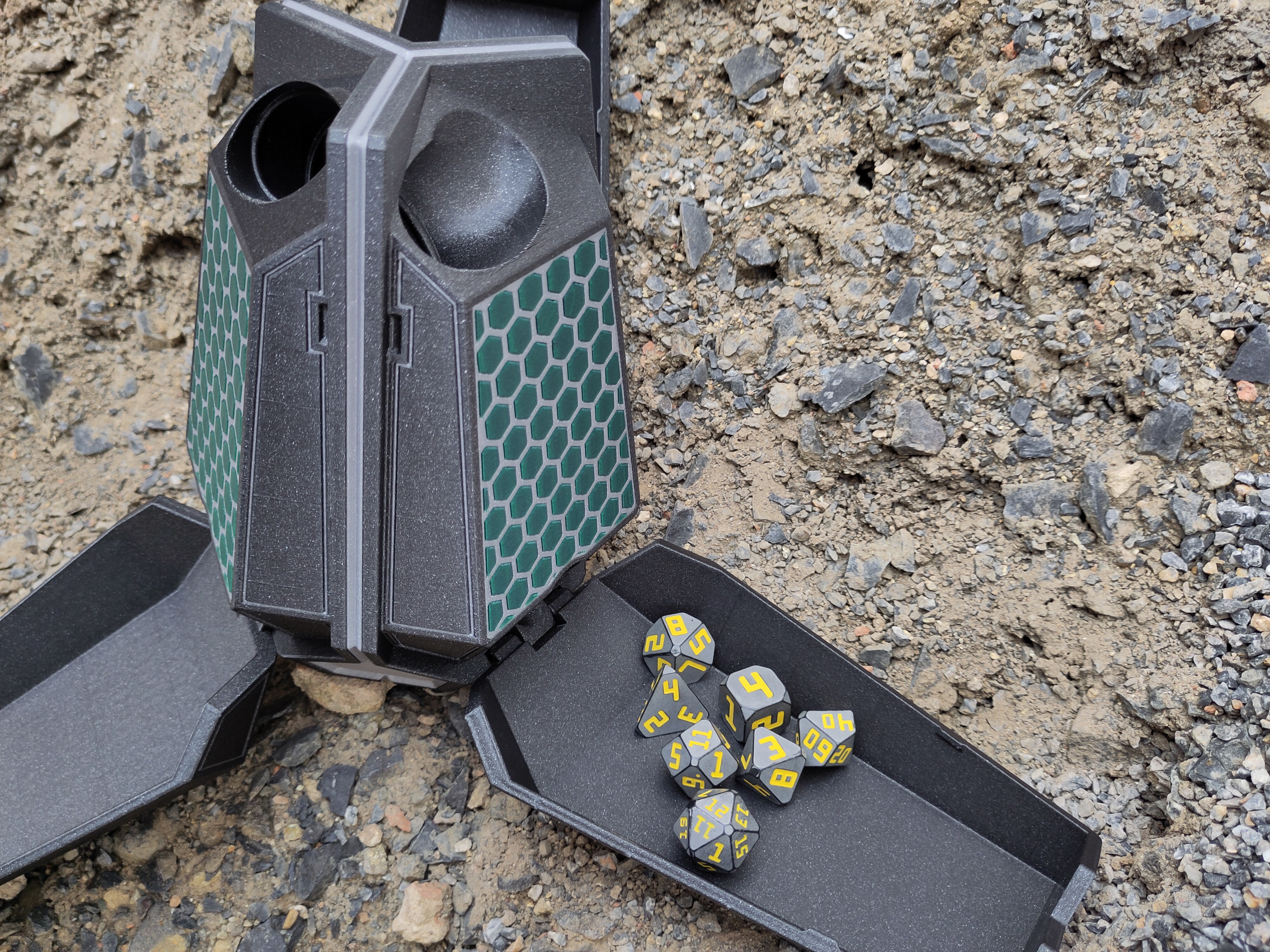 The Monolith Dice Tower "Bestagon Edition"