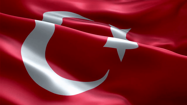 Türk Bayrağı Ayyıldız Araba Süsü - Turkish Flag star and crescent car ornament