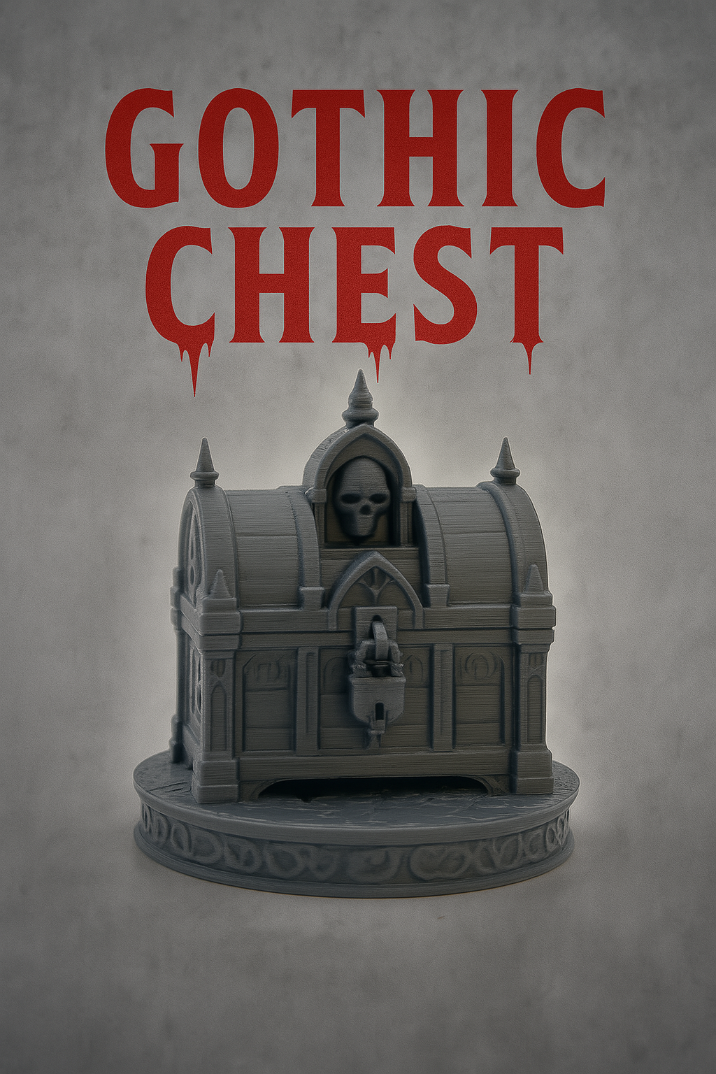 Gothic Treasure Chest | Fantasy Loot Prop