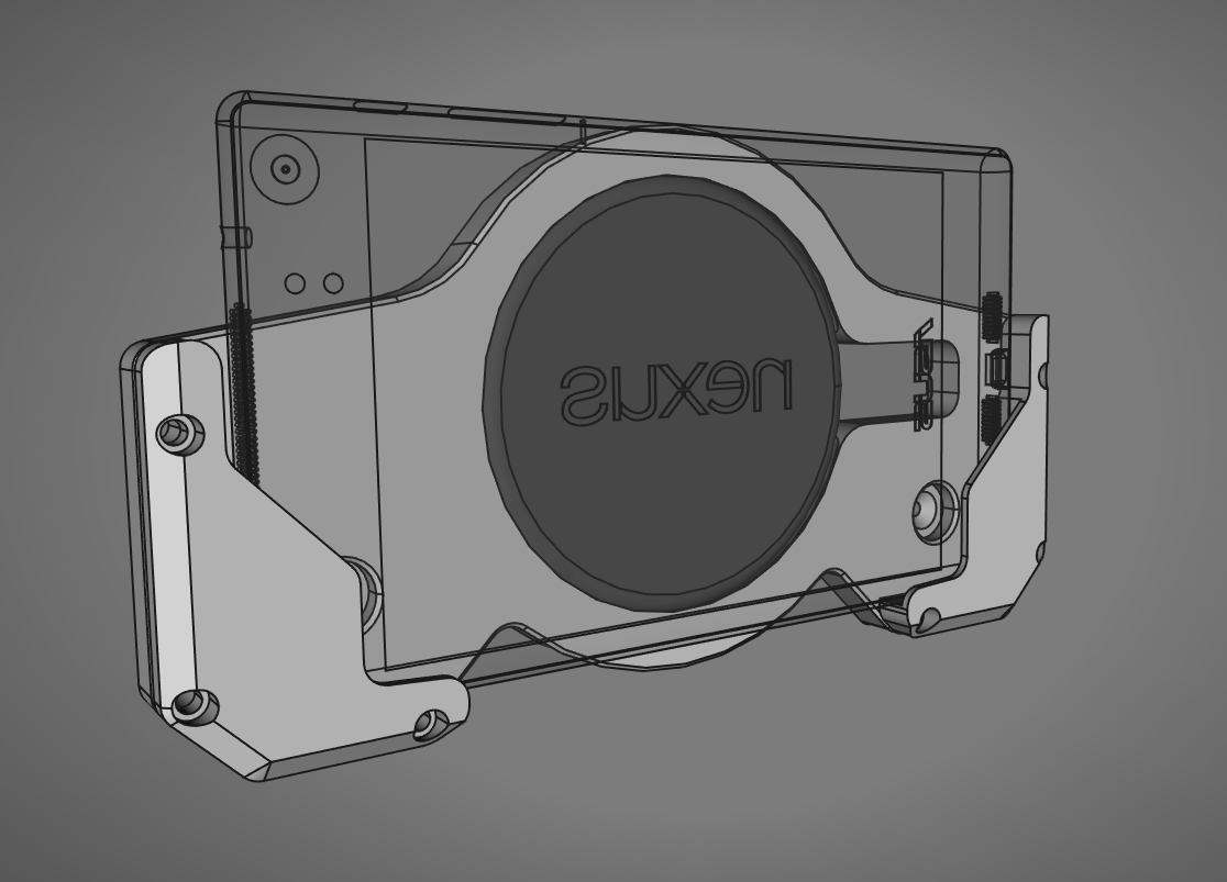 Nexus 7 Tablet Wall Mount Wireless Charging Anker - Smart Home Panel