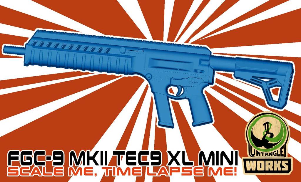 FGC9 MKII TEC9 XL Mini 1/6 scale